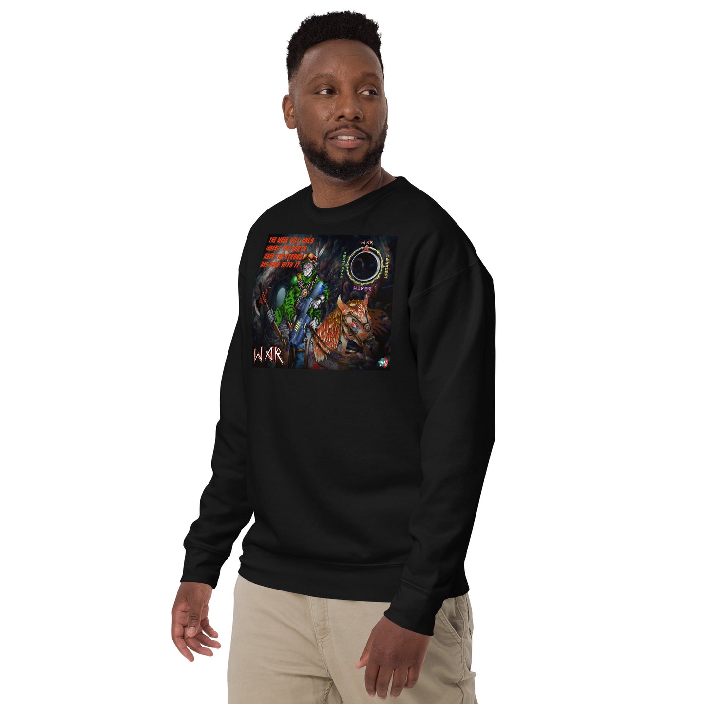 Four Horsemen of the Apocalypse: War Premium unisex graphic Sweatshirt