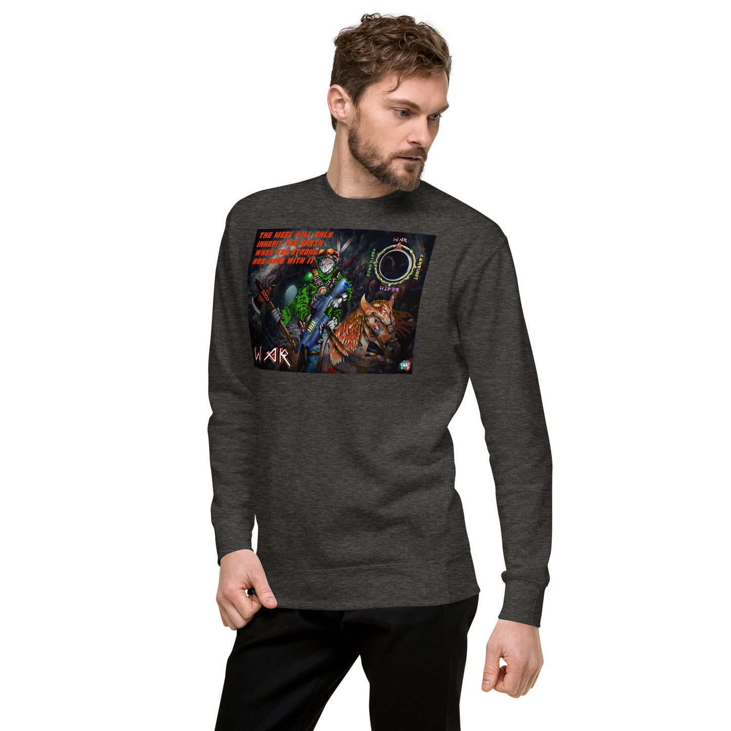 Four Horsemen of the Apocalypse: War Premium unisex graphic Sweatshirt