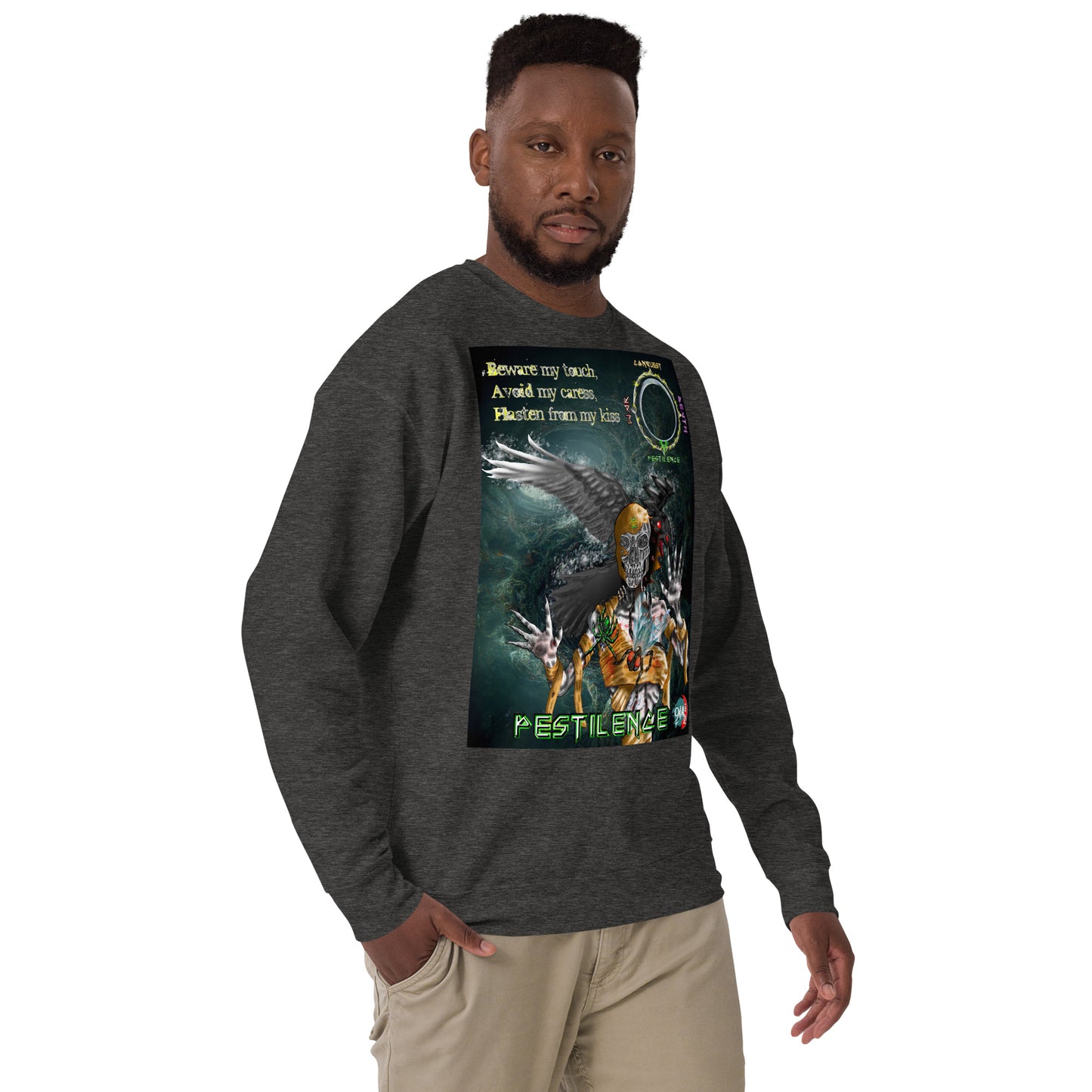 Four Horsemen of the Apocalypse: Pestilence Premium unisex graphic Sweatshirt