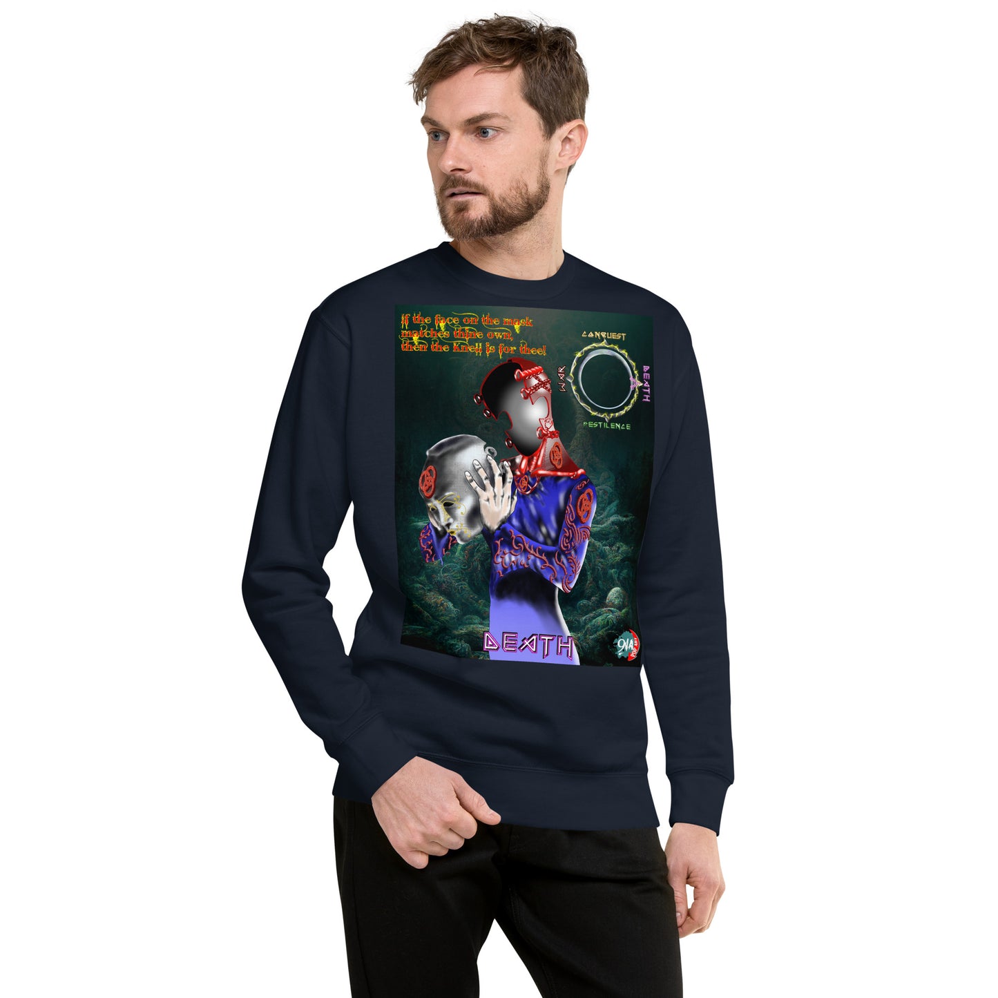 Four Horsemen of the Apocalypse: Death Premium unisex graphic Sweatshirt