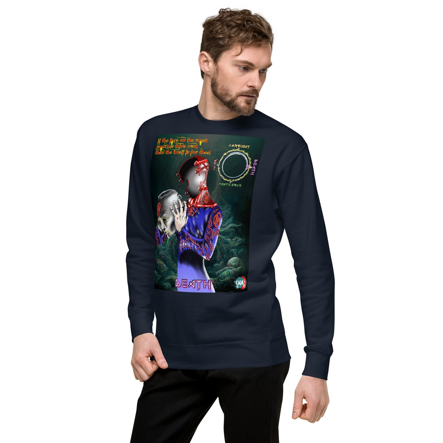 Four Horsemen of the Apocalypse: Death Premium unisex graphic Sweatshirt