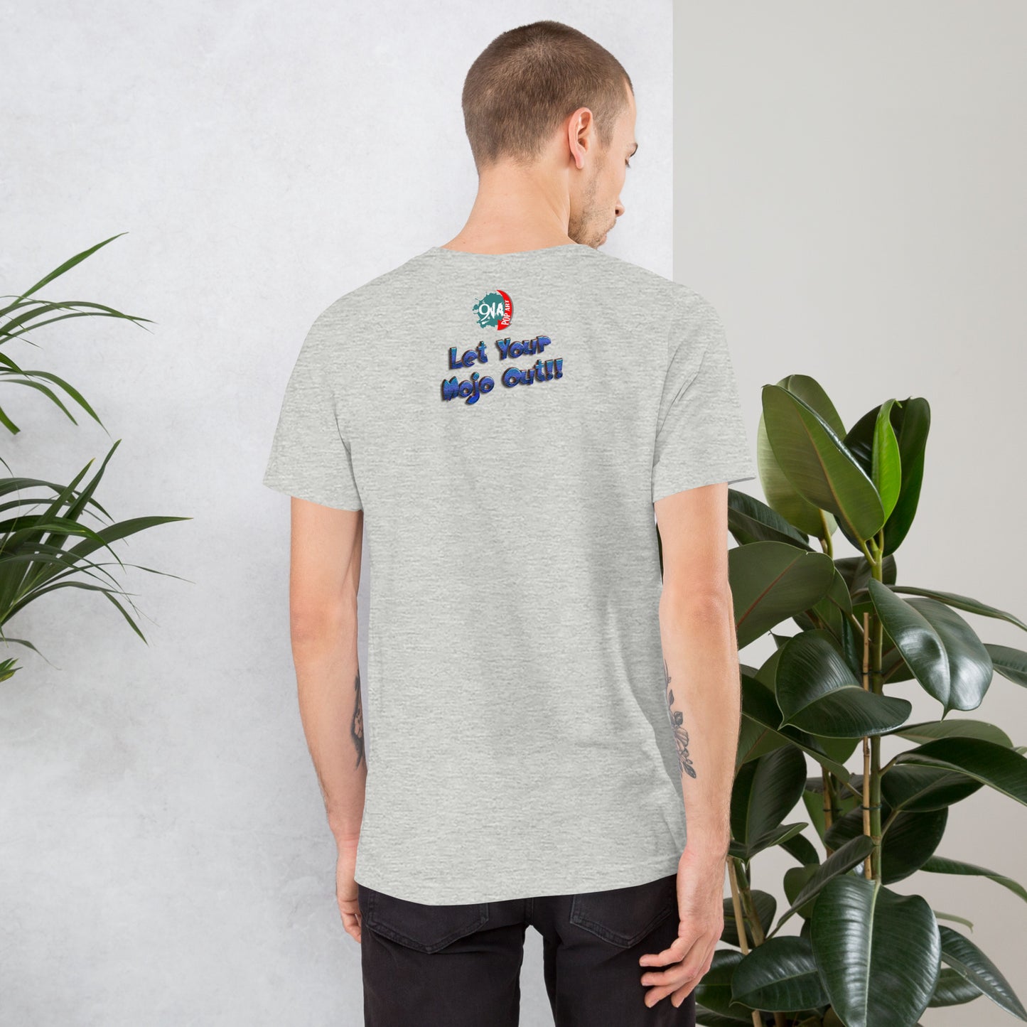 Surf Bomb Mojo Unisex graphic t-shirt