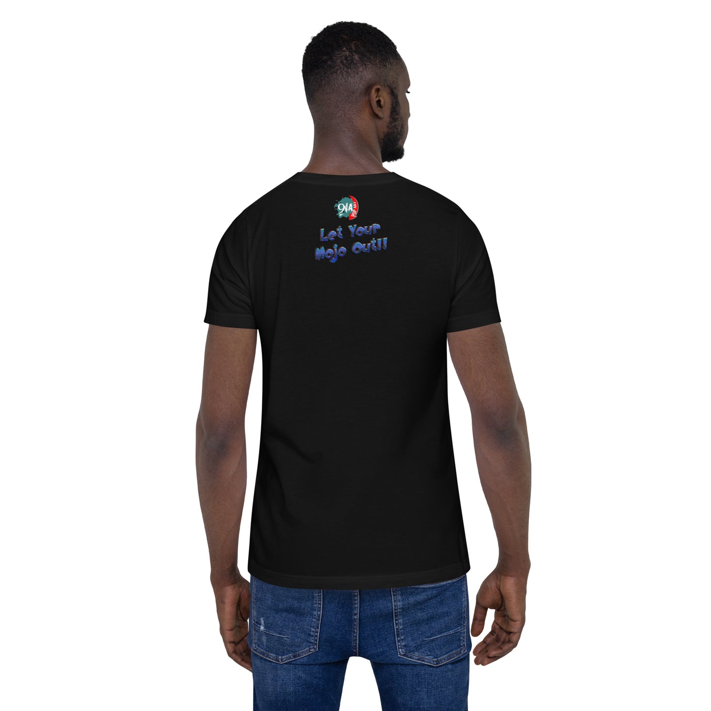 Corporate Ladder Mojo Unisex graphic t-shirt