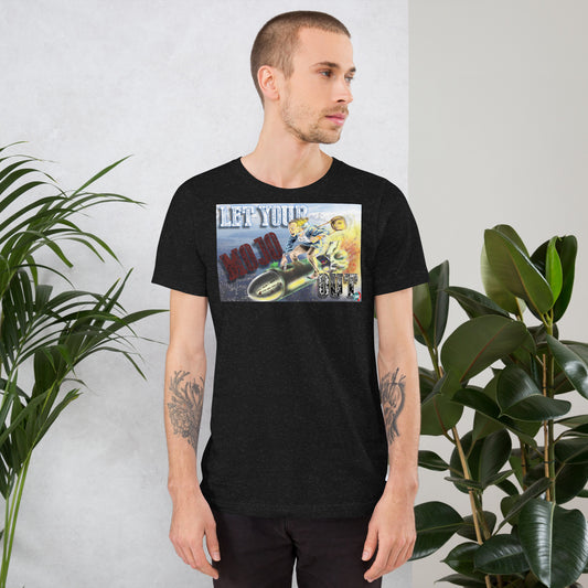 Surf Bomb Mojo Unisex graphic t-shirt