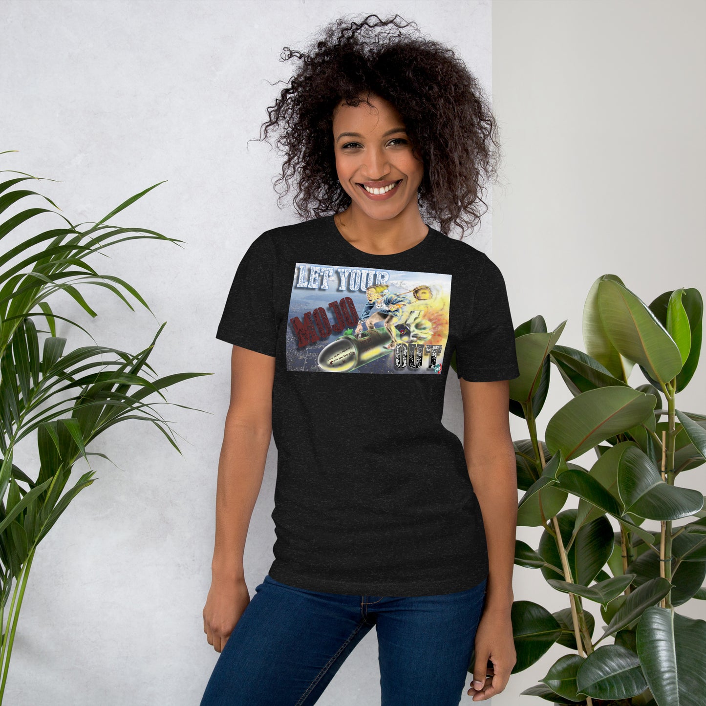 Surf Bomb Mojo Unisex graphic t-shirt