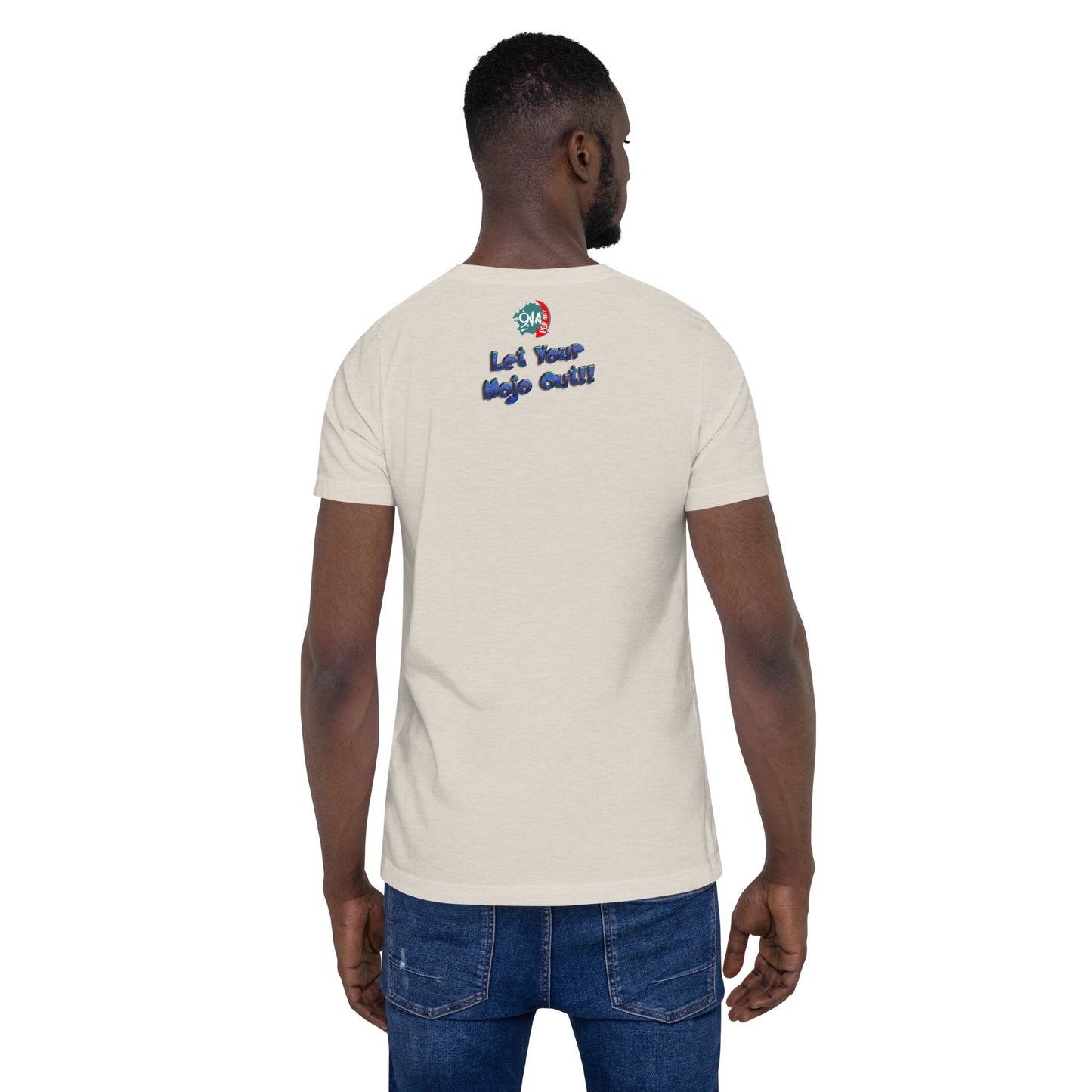 Corporate Ladder Mojo Unisex graphic t-shirt