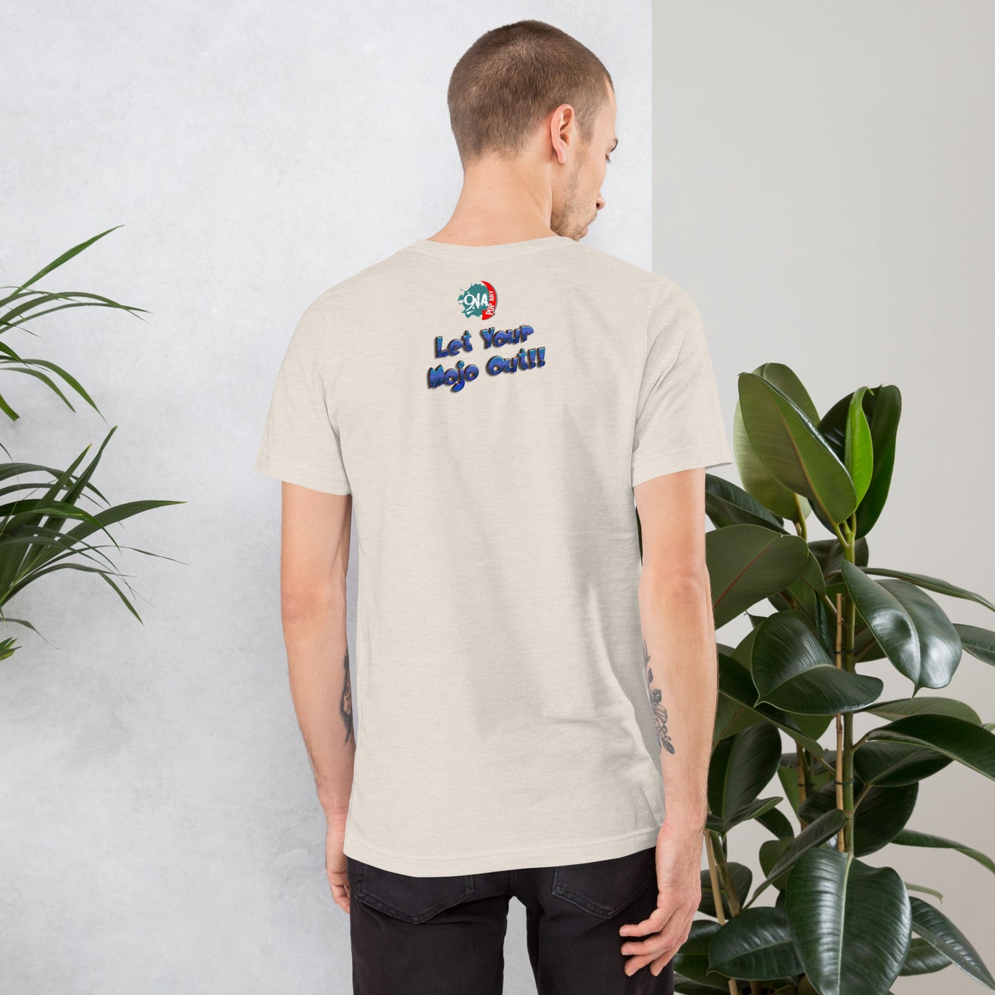 Surf Bomb Mojo Unisex graphic t-shirt