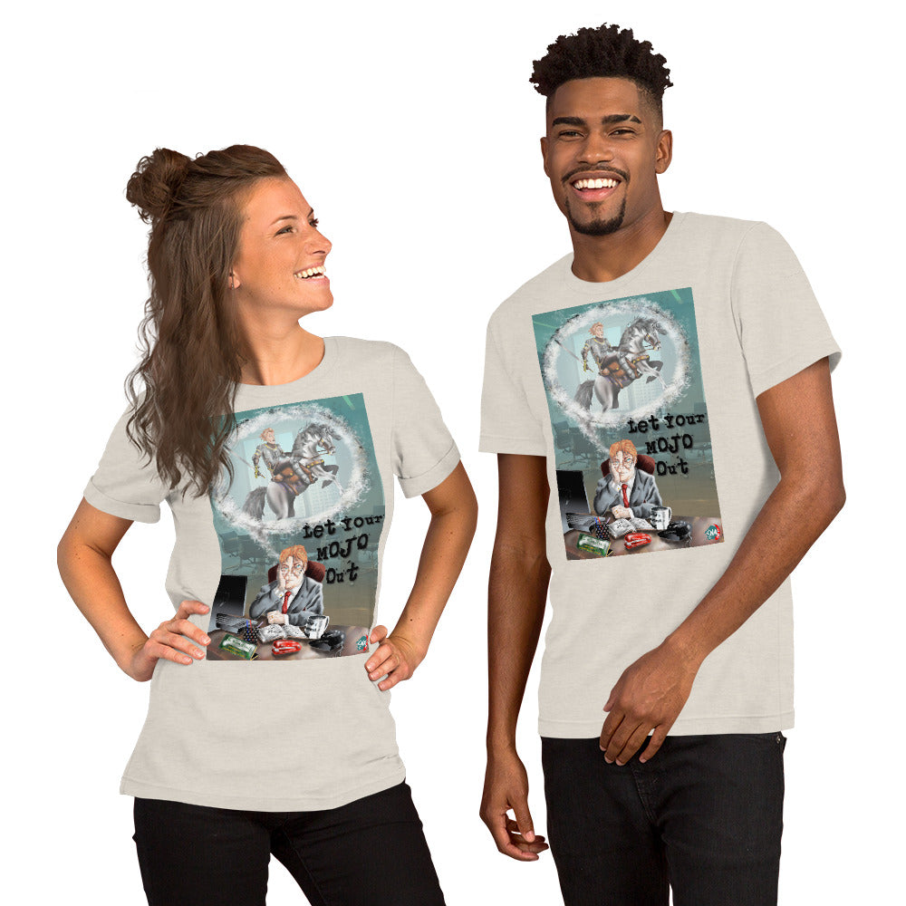 Knight Errant Mojo Unisex graphic t-shirt