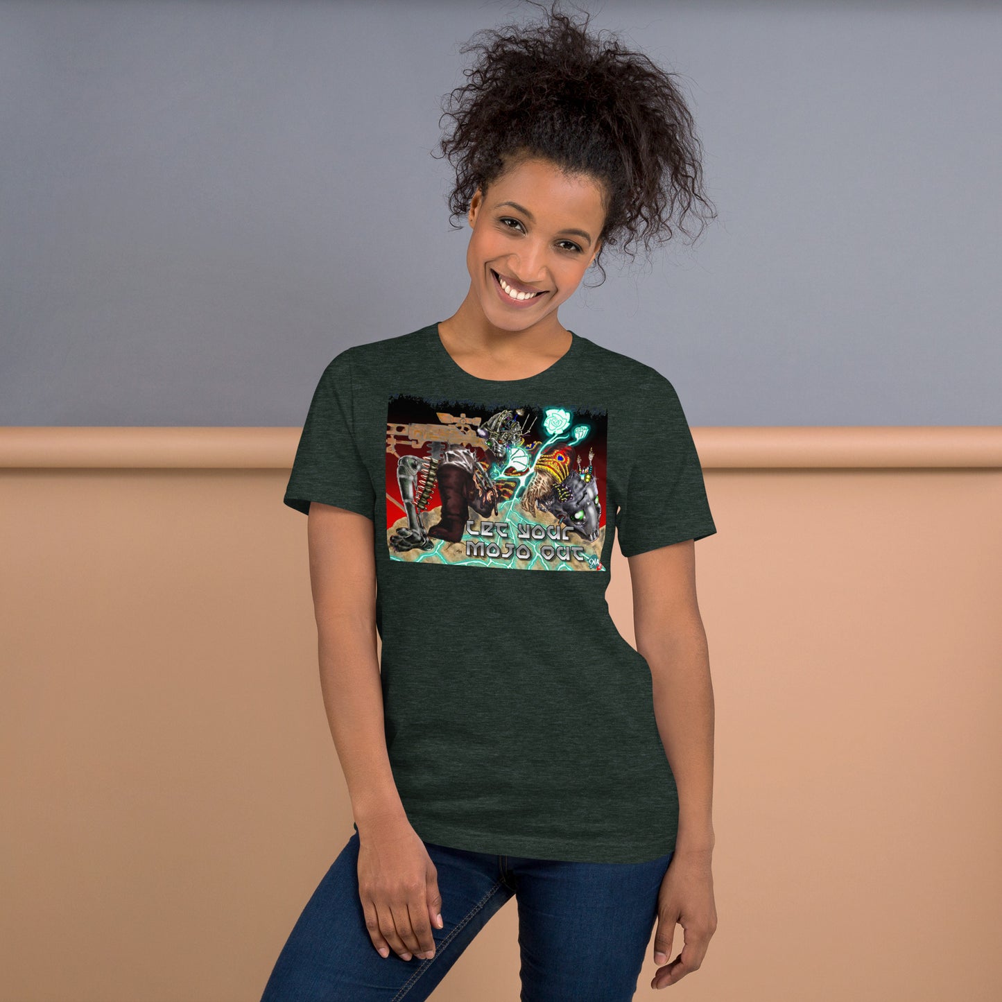 Robot Wars Mojo Unisex graphic t-shirt