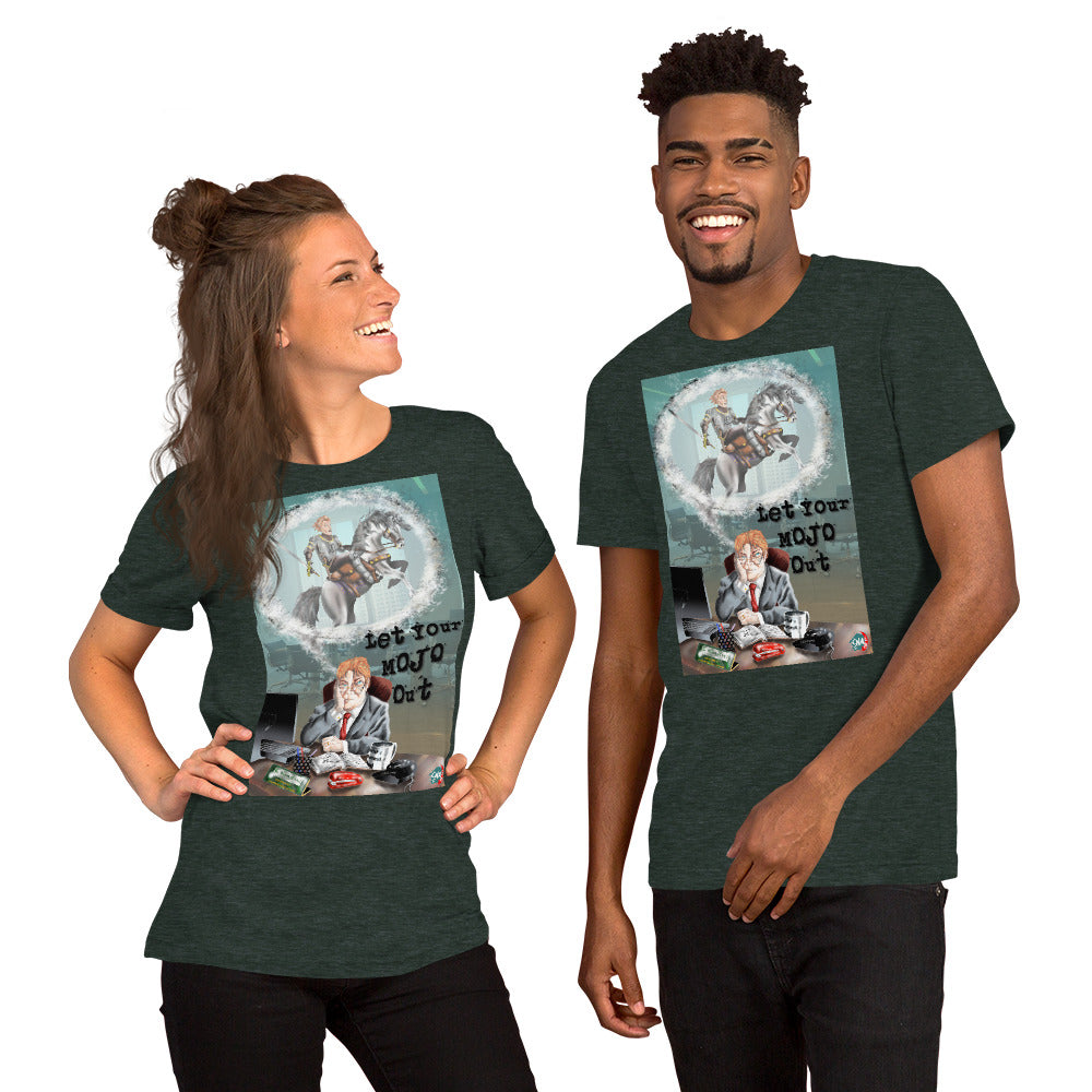 Knight Errant Mojo Unisex graphic t-shirt