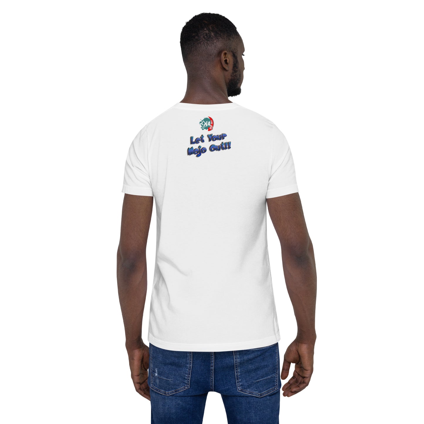 Corporate Ladder Mojo Unisex graphic t-shirt