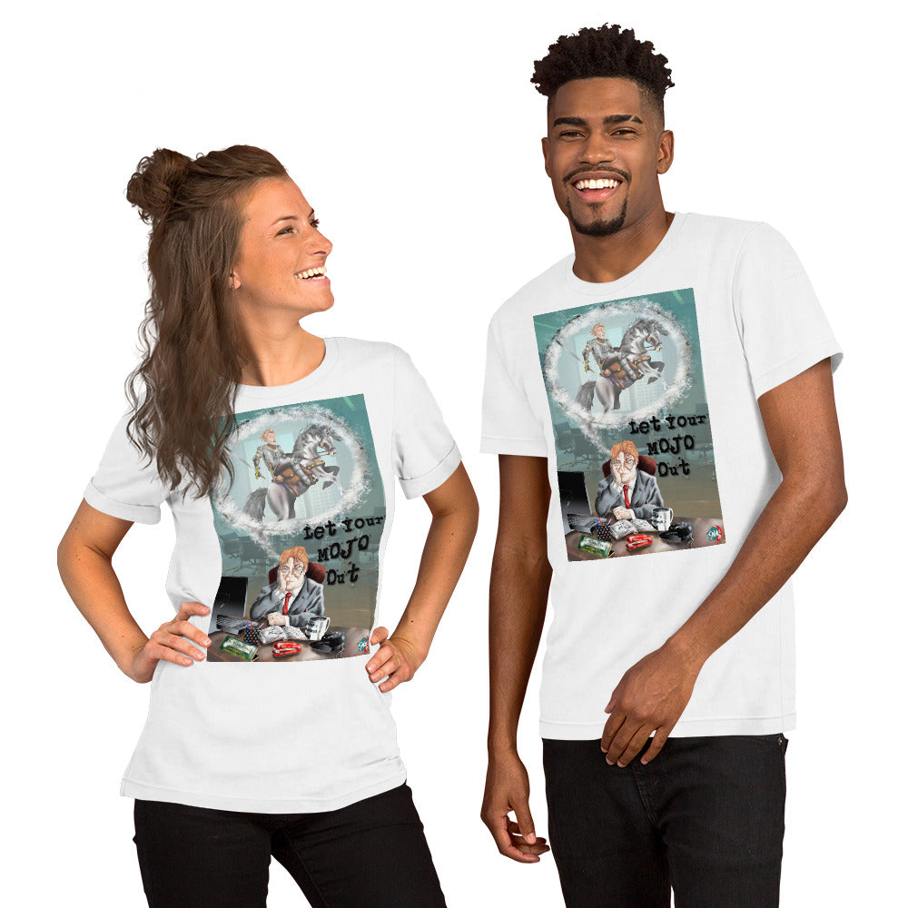 Knight Errant Mojo Unisex graphic t-shirt