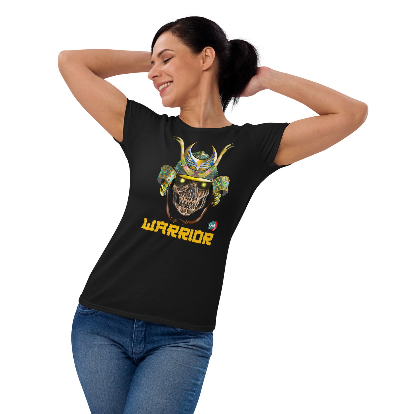 Women's graphic Warrior t-shirt:  Samurai