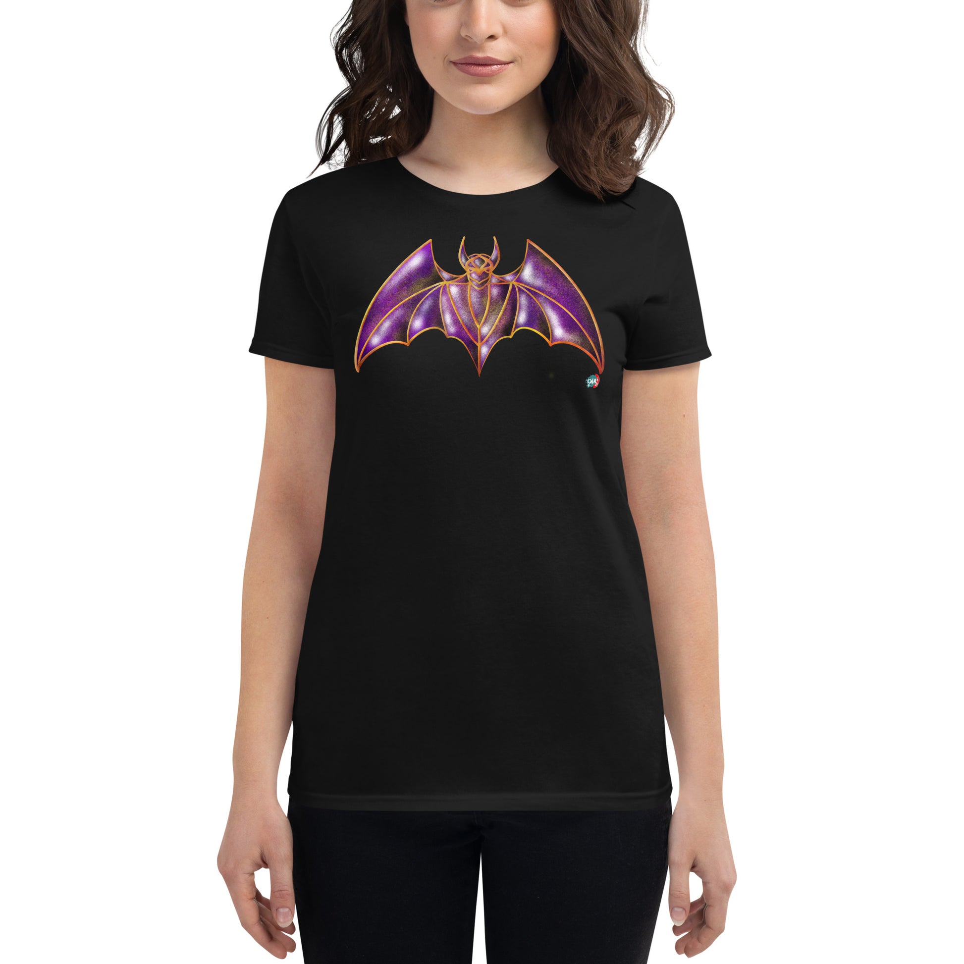 Batgirl Doodle Amethyst - 9ja Pop Art Custom T-Shirt/Wearable Art Store