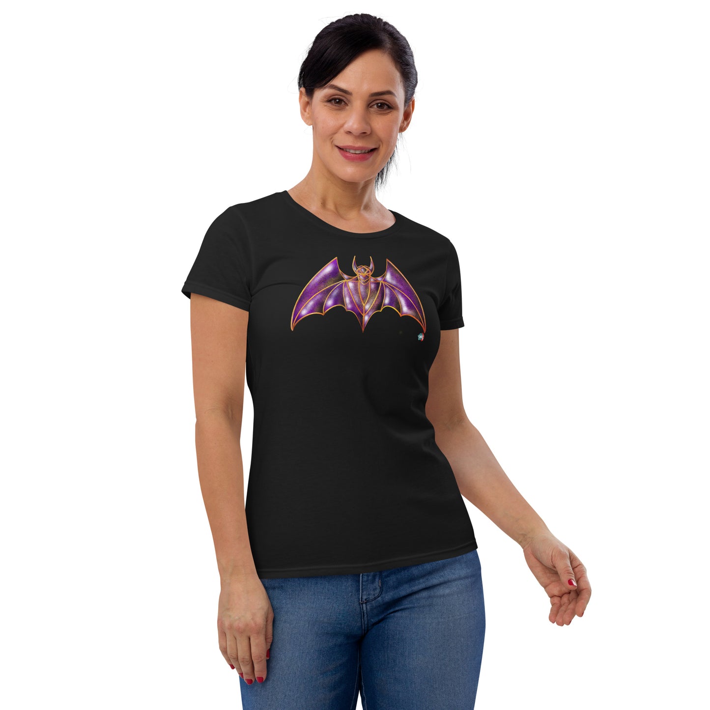 Batgirl Doodle Amethyst - 9ja Pop Art Custom T-Shirt/Wearable Art Store