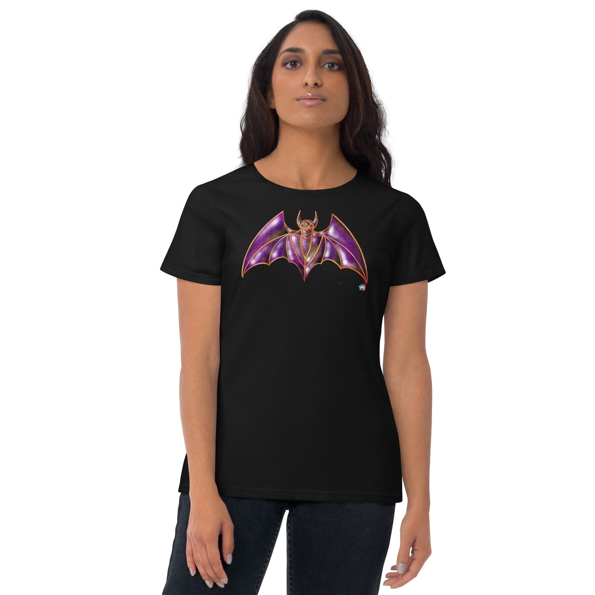 Batgirl Doodle Amethyst - 9ja Pop Art Custom T-Shirt/Wearable Art Store