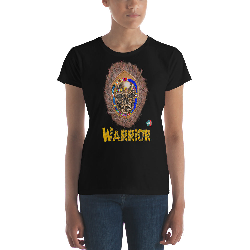 Woman Warrior:  Maasai - 9ja Pop Art Custom T-Shirt/Wearable Art Store