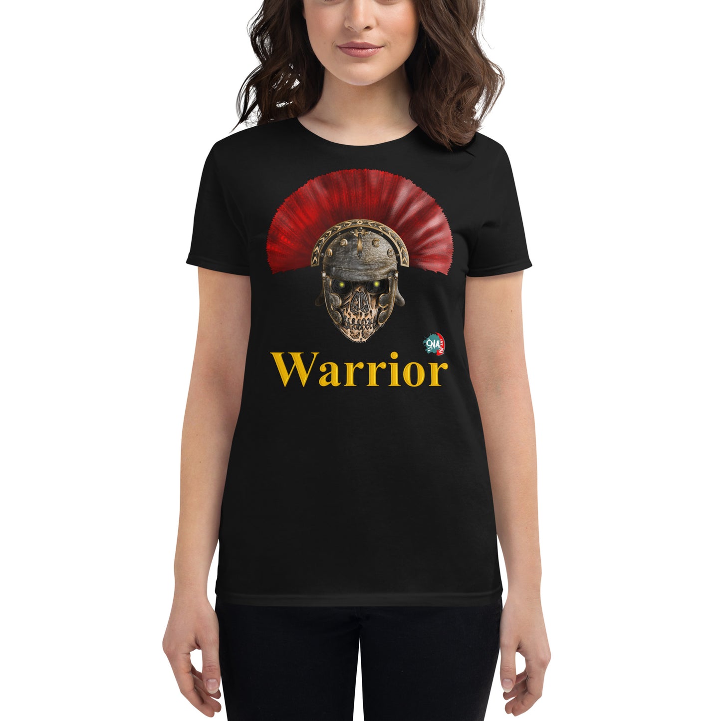 Woman Warrior:  Roman - 9ja Pop Art Custom T-Shirt/Wearable Art Store