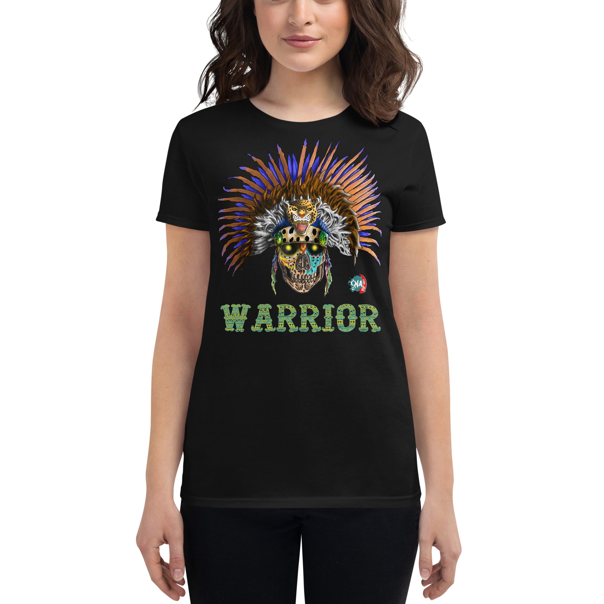 Woman warrior:  Mayan - 9ja Pop Art Custom T-Shirt/Wearable Art Store