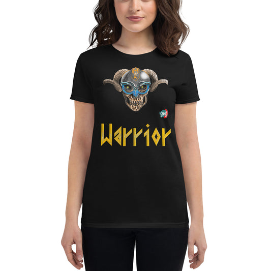 Woman warrior:  Viking - 9ja Pop Art Custom T-Shirt/Wearable Art Store