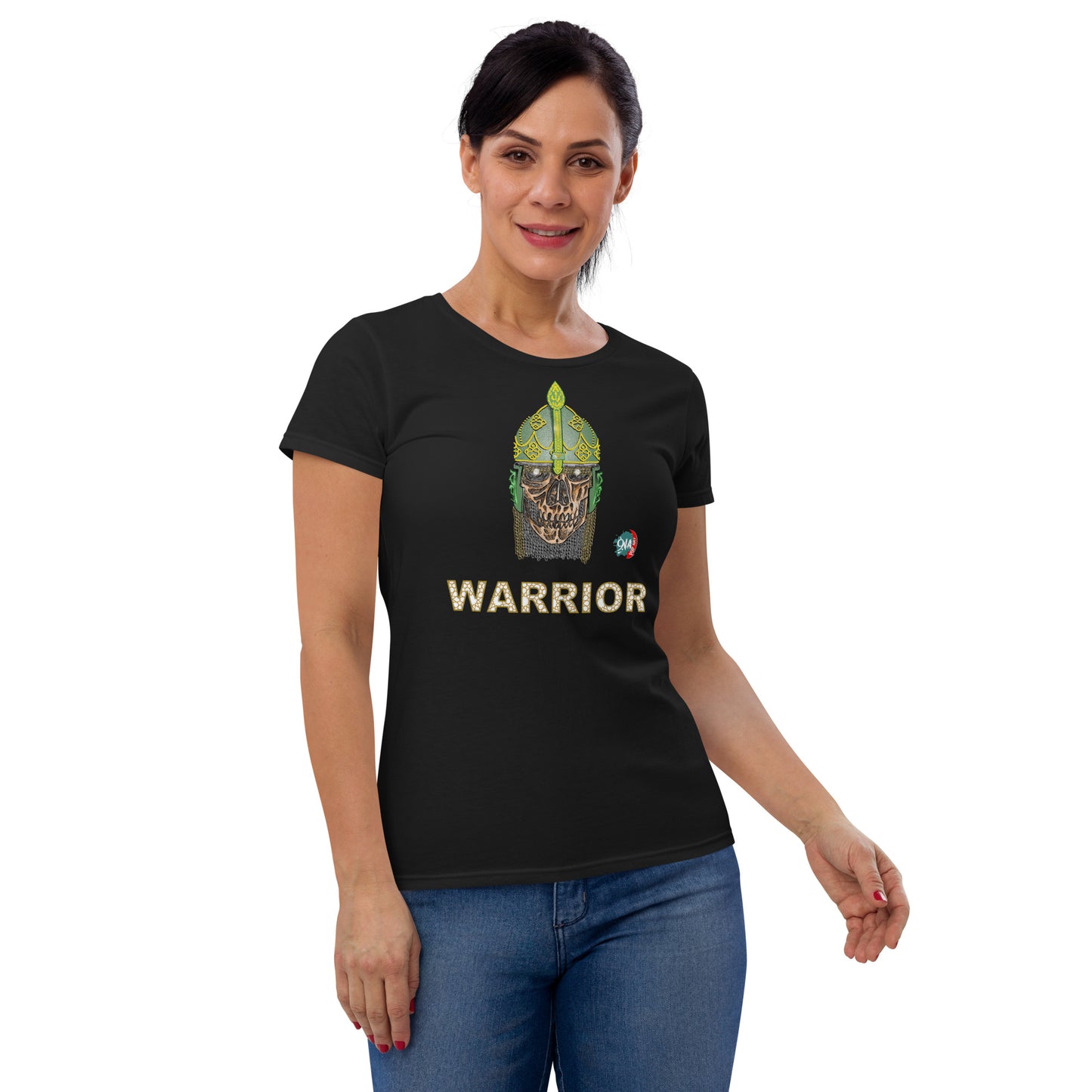 Woman warrior:  Turkic - 9ja Pop Art Custom T-Shirt/Wearable Art Store