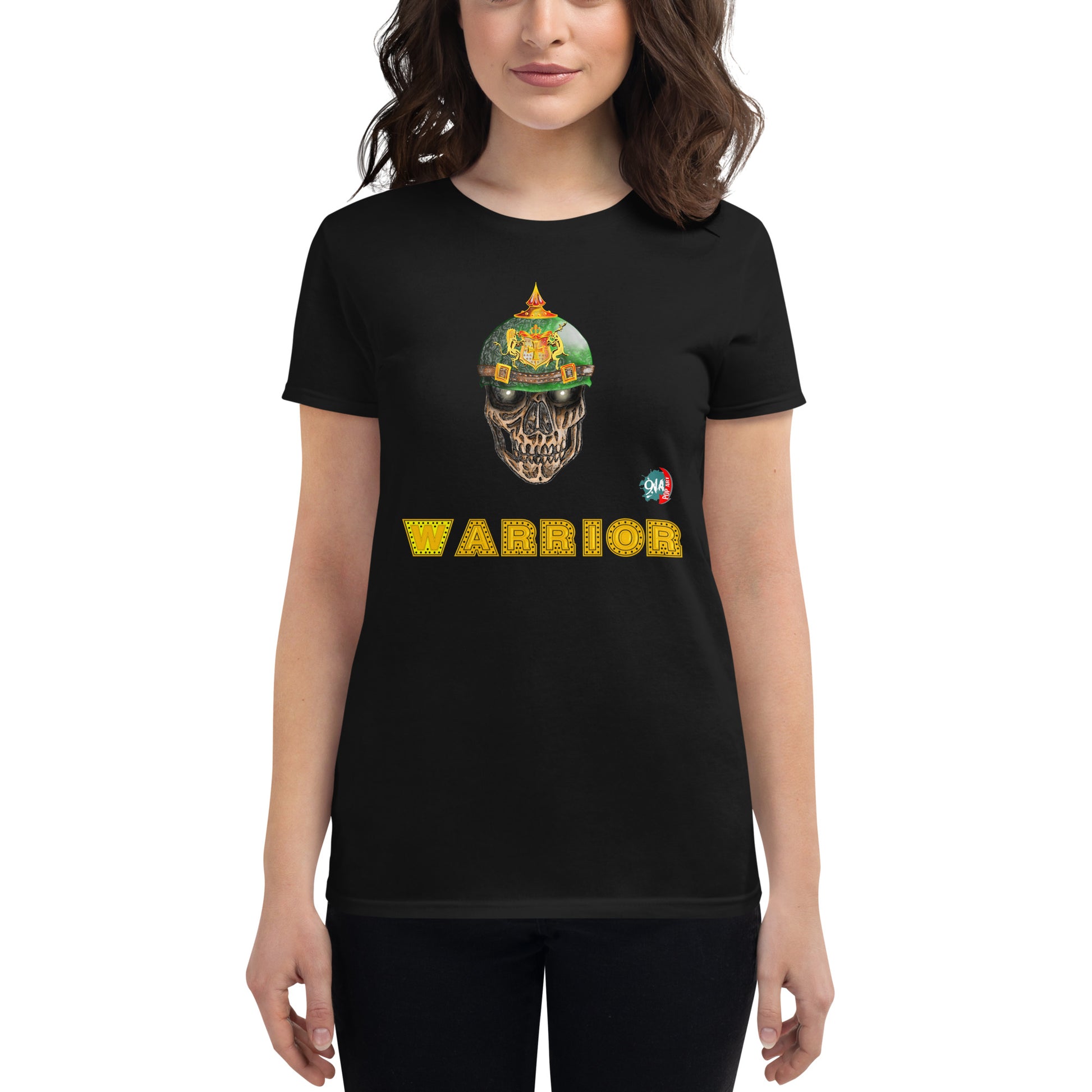 Woman Warrior:  WW1 Infantry - 9ja Pop Art Custom T-Shirt/Wearable Art Store