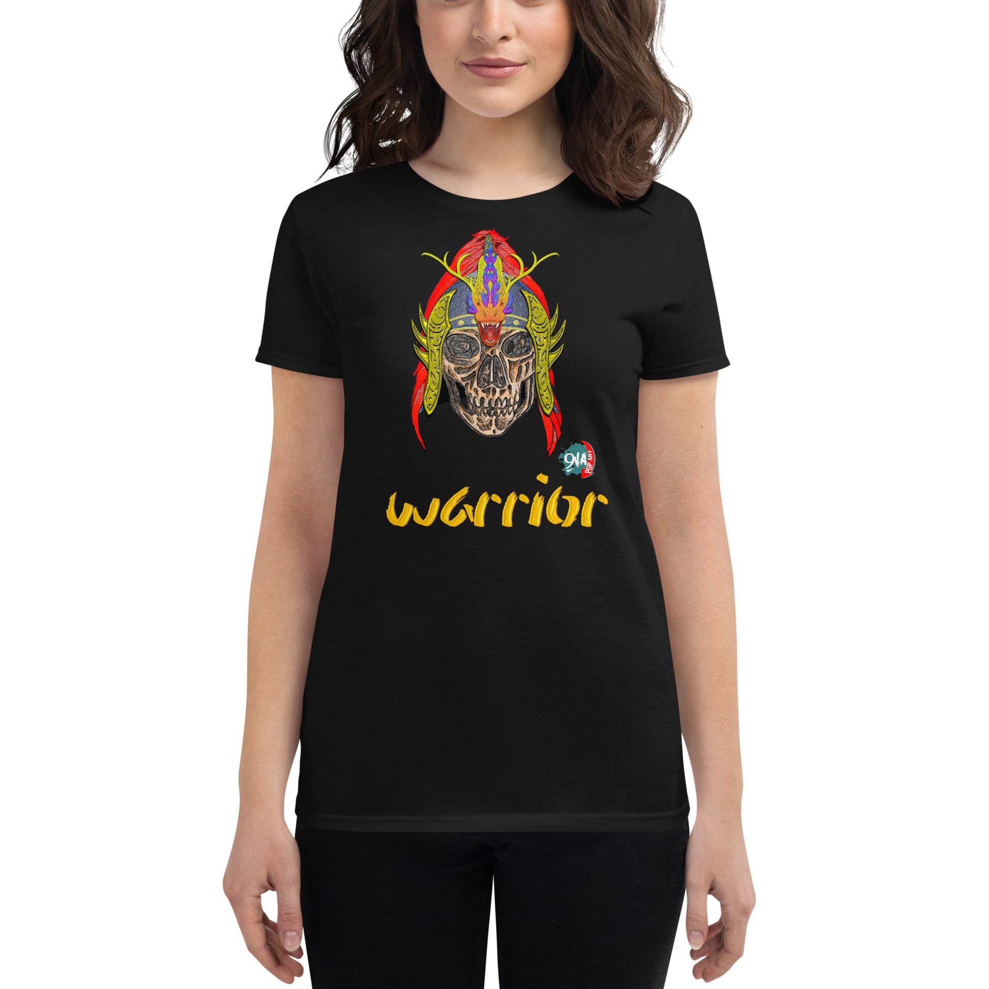 Woman Warrior:  Wushi (Chinese) - 9ja Pop Art Custom T-Shirt/Wearable Art Store