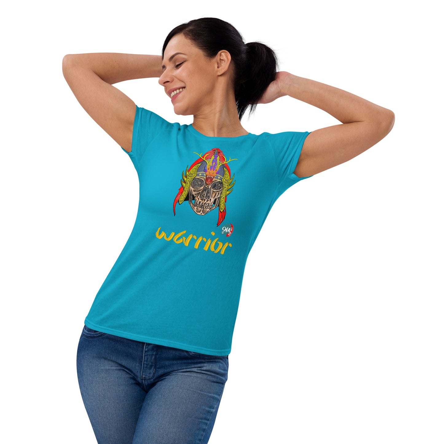 Woman Warrior:  Wushi (Chinese) - 9ja Pop Art Custom T-Shirt/Wearable Art Store