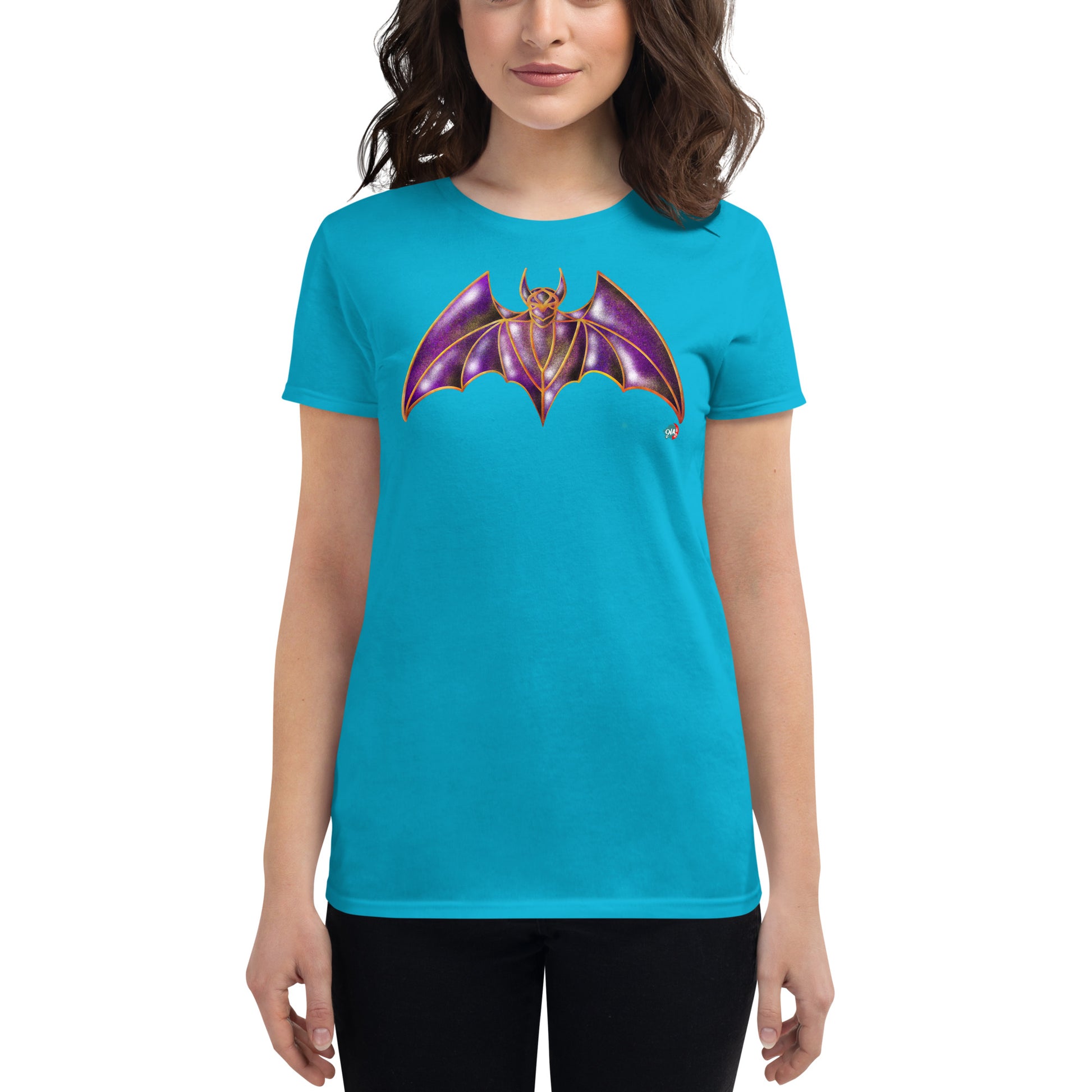 Batgirl Doodle Amethyst - 9ja Pop Art Custom T-Shirt/Wearable Art Store