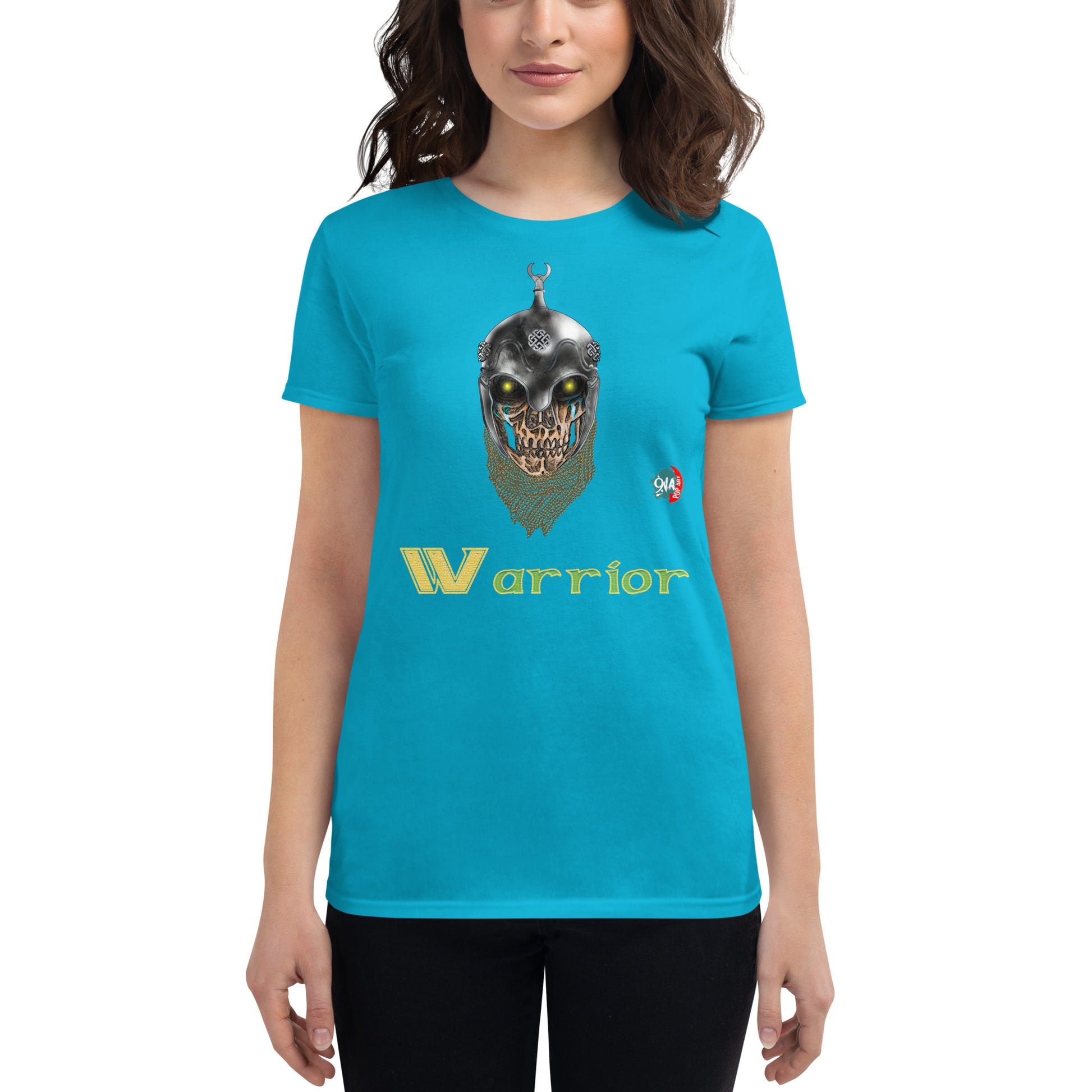 Woman Warrior:  Celt - 9ja Pop Art Custom T-Shirt/Wearable Art Store