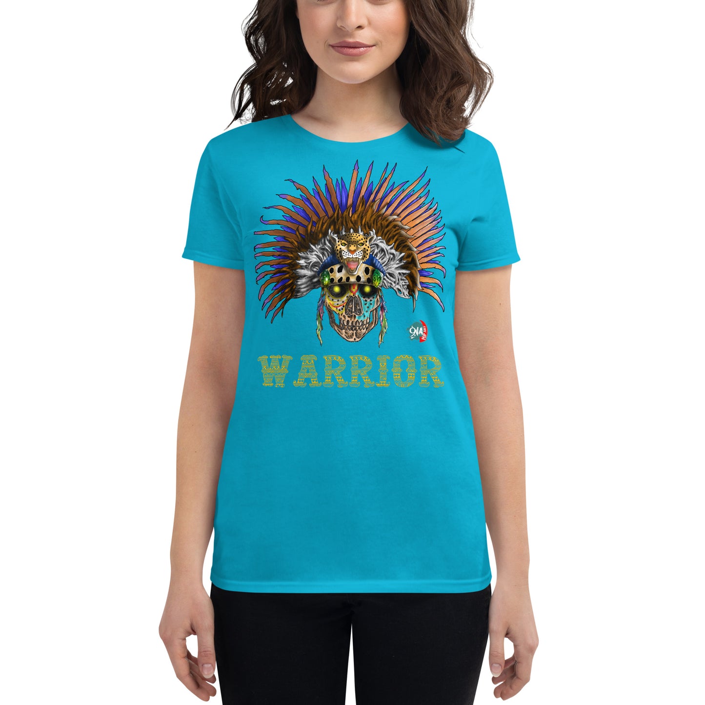 Woman warrior:  Mayan - 9ja Pop Art Custom T-Shirt/Wearable Art Store