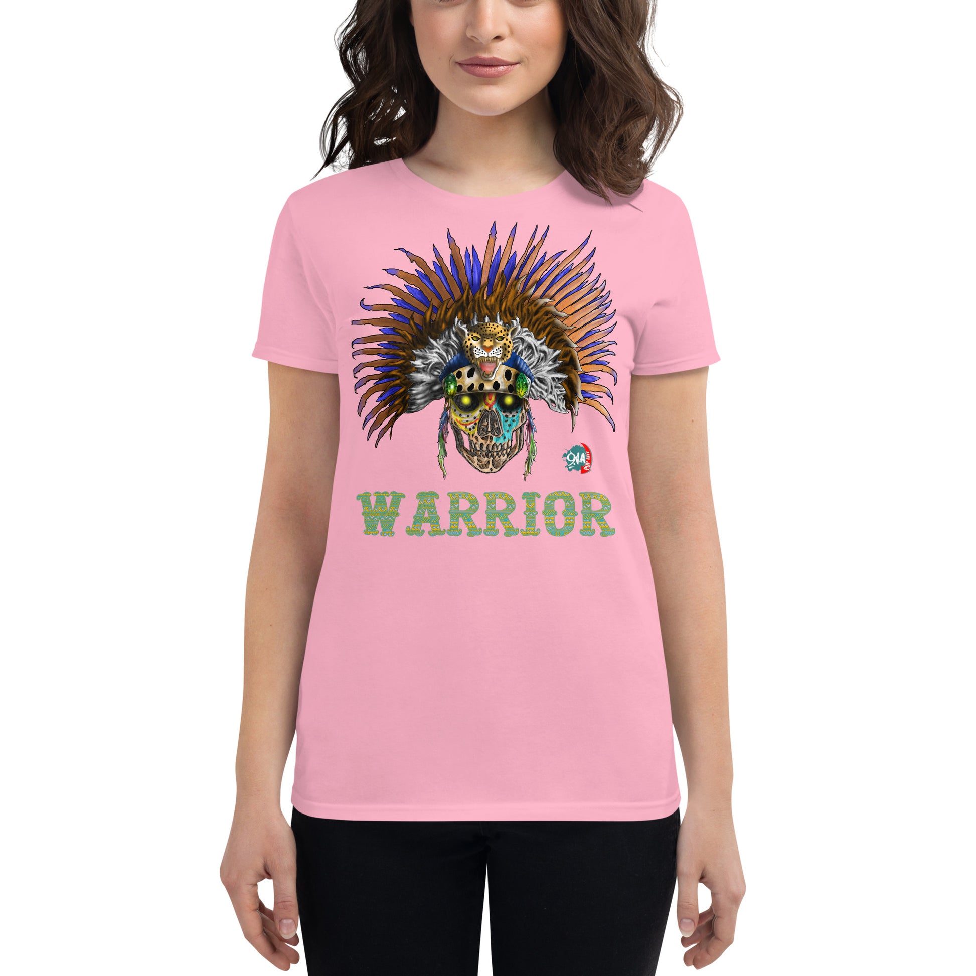 Woman warrior:  Mayan - 9ja Pop Art Custom T-Shirt/Wearable Art Store