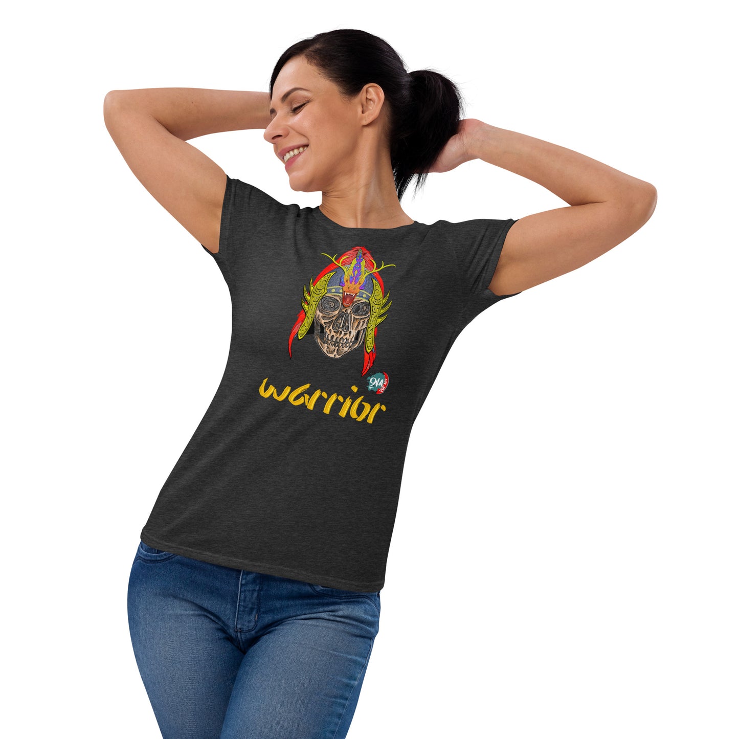 Woman Warrior:  Wushi (Chinese) - 9ja Pop Art Custom T-Shirt/Wearable Art Store