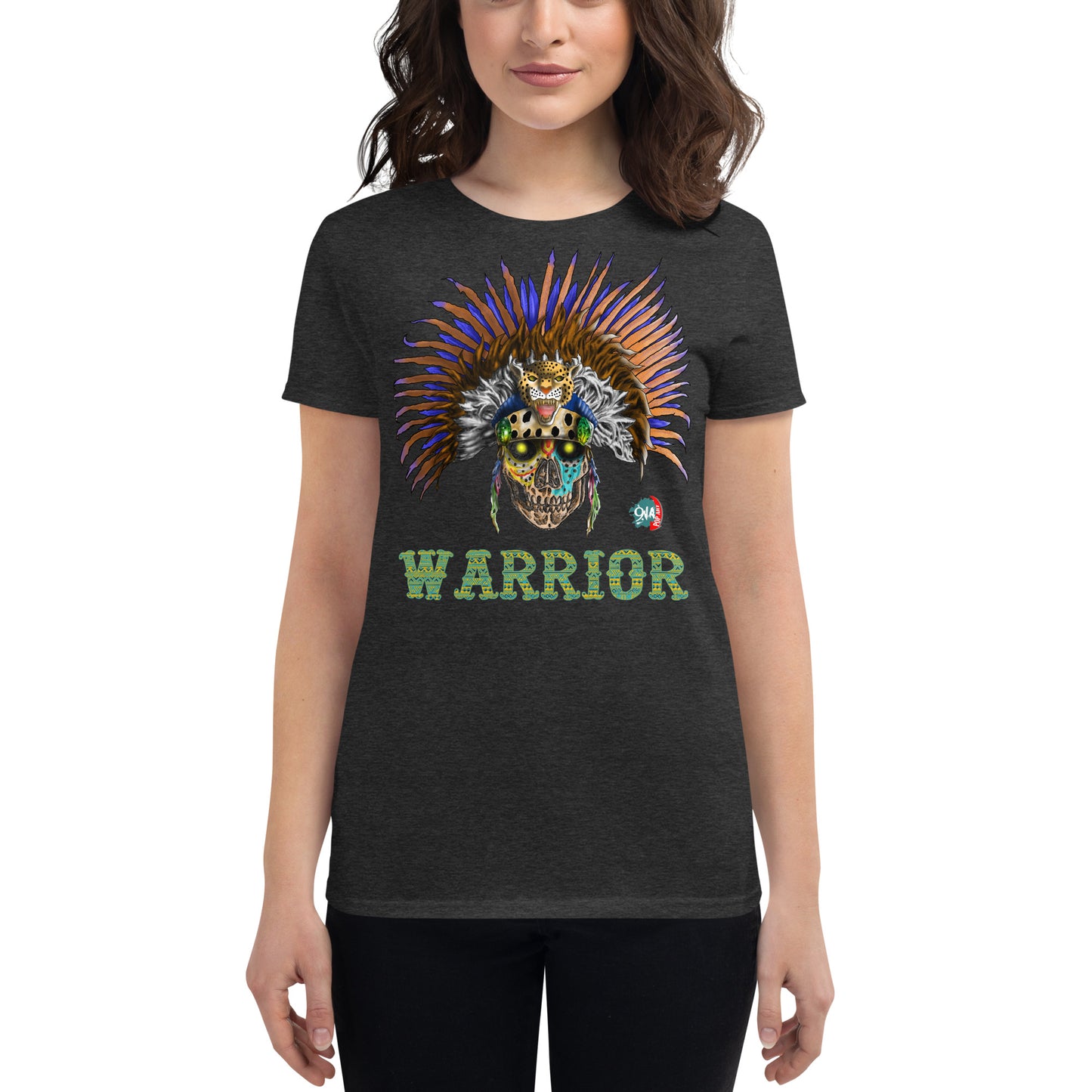 Woman warrior:  Mayan - 9ja Pop Art Custom T-Shirt/Wearable Art Store