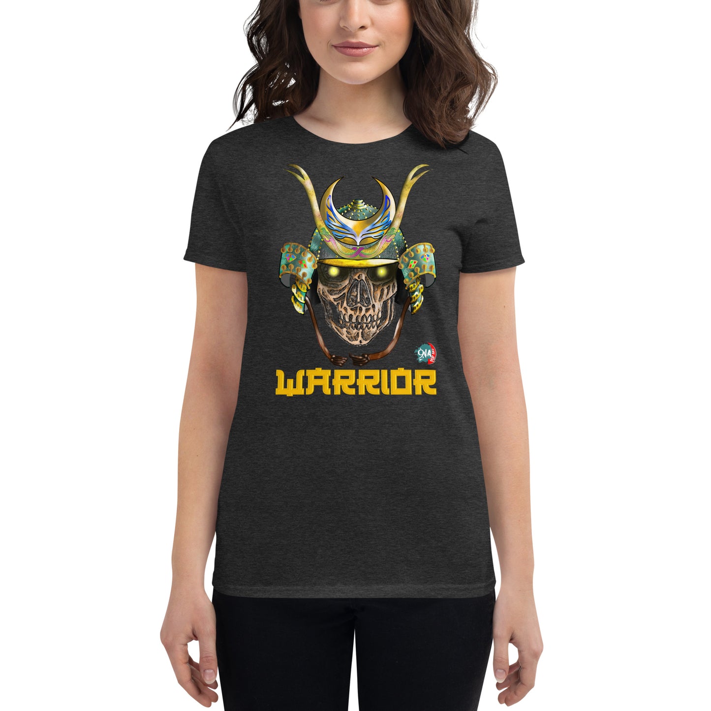 Women's graphic Warrior t-shirt:  Samurai