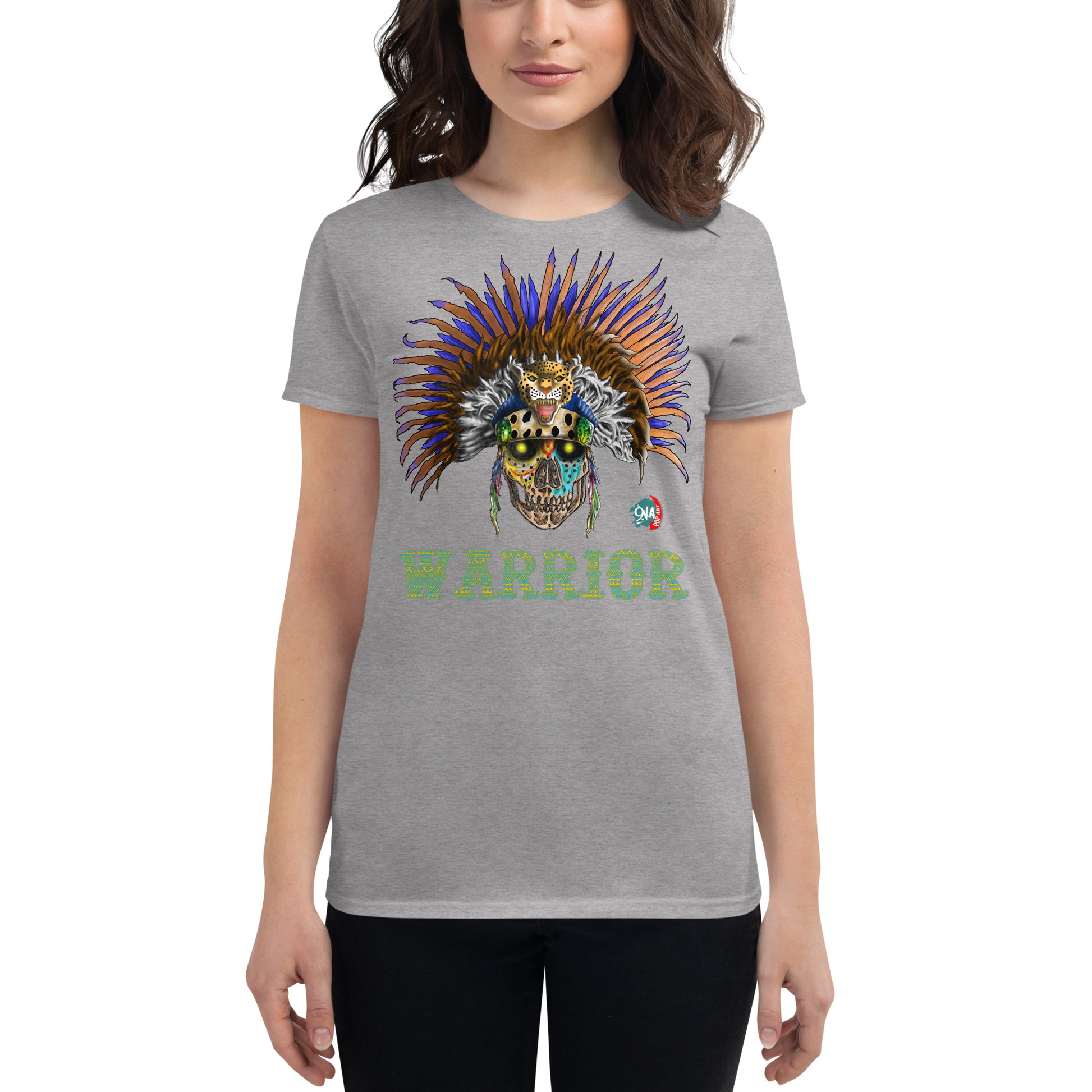 Woman warrior:  Mayan - 9ja Pop Art Custom T-Shirt/Wearable Art Store