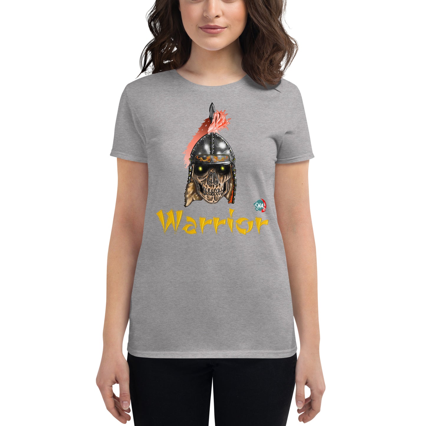 Woman warrior:  Mongol - 9ja Pop Art Custom T-Shirt/Wearable Art Store