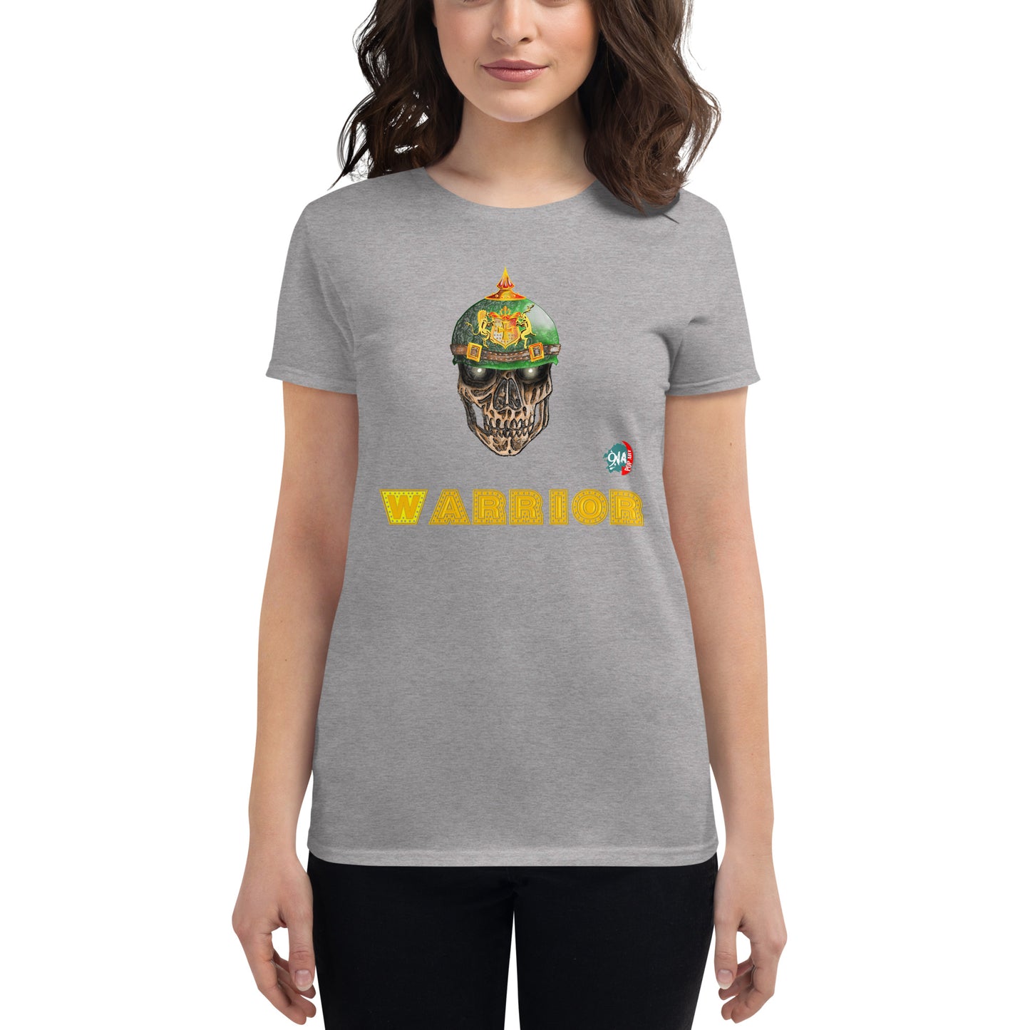 Woman Warrior:  WW1 Infantry - 9ja Pop Art Custom T-Shirt/Wearable Art Store