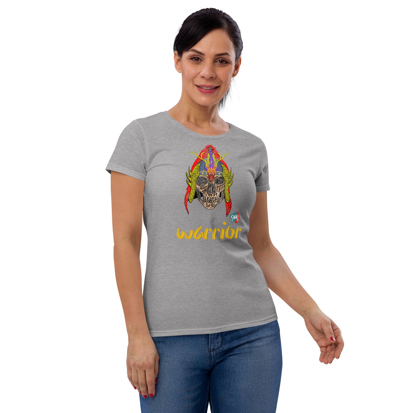 Woman Warrior:  Wushi (Chinese) - 9ja Pop Art Custom T-Shirt/Wearable Art Store