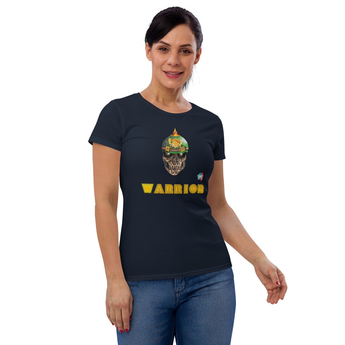 Woman Warrior:  WW1 Infantry - 9ja Pop Art Custom T-Shirt/Wearable Art Store