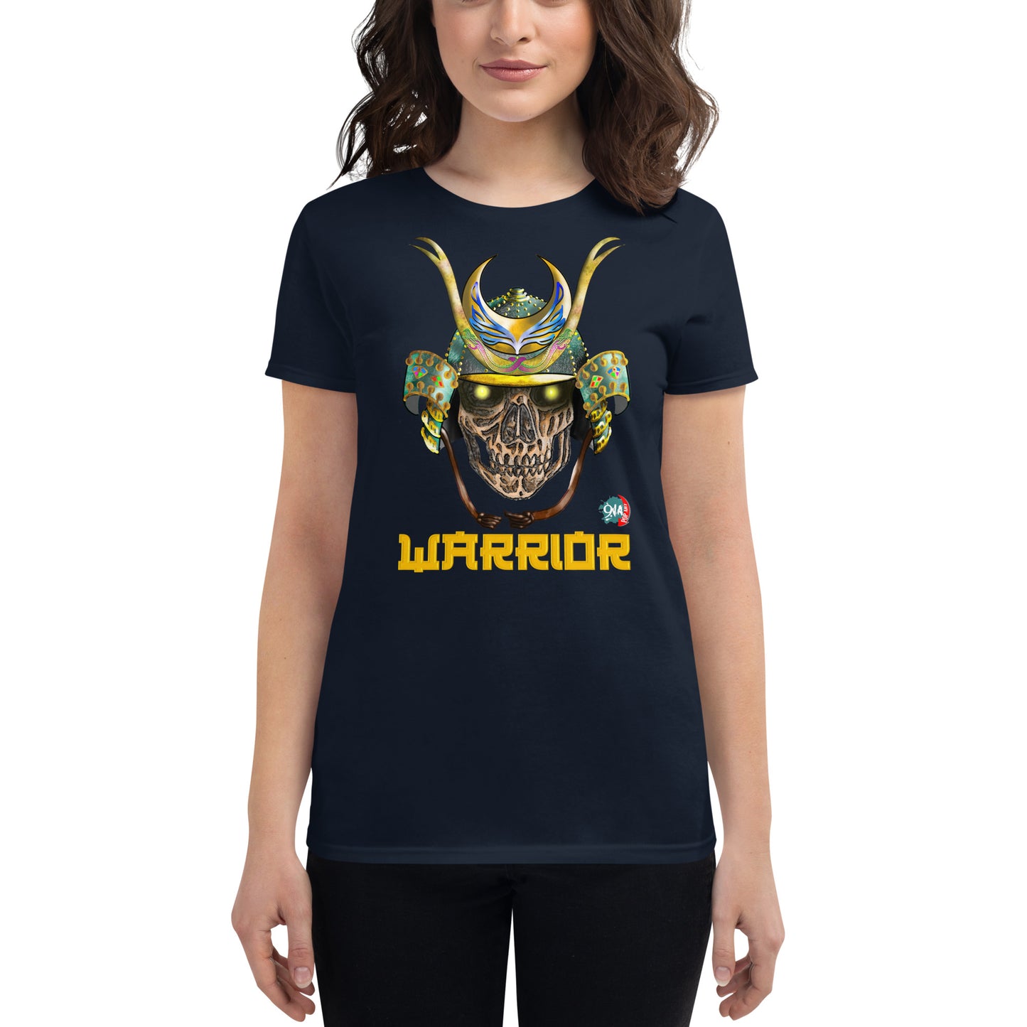 Women's graphic Warrior t-shirt:  Samurai