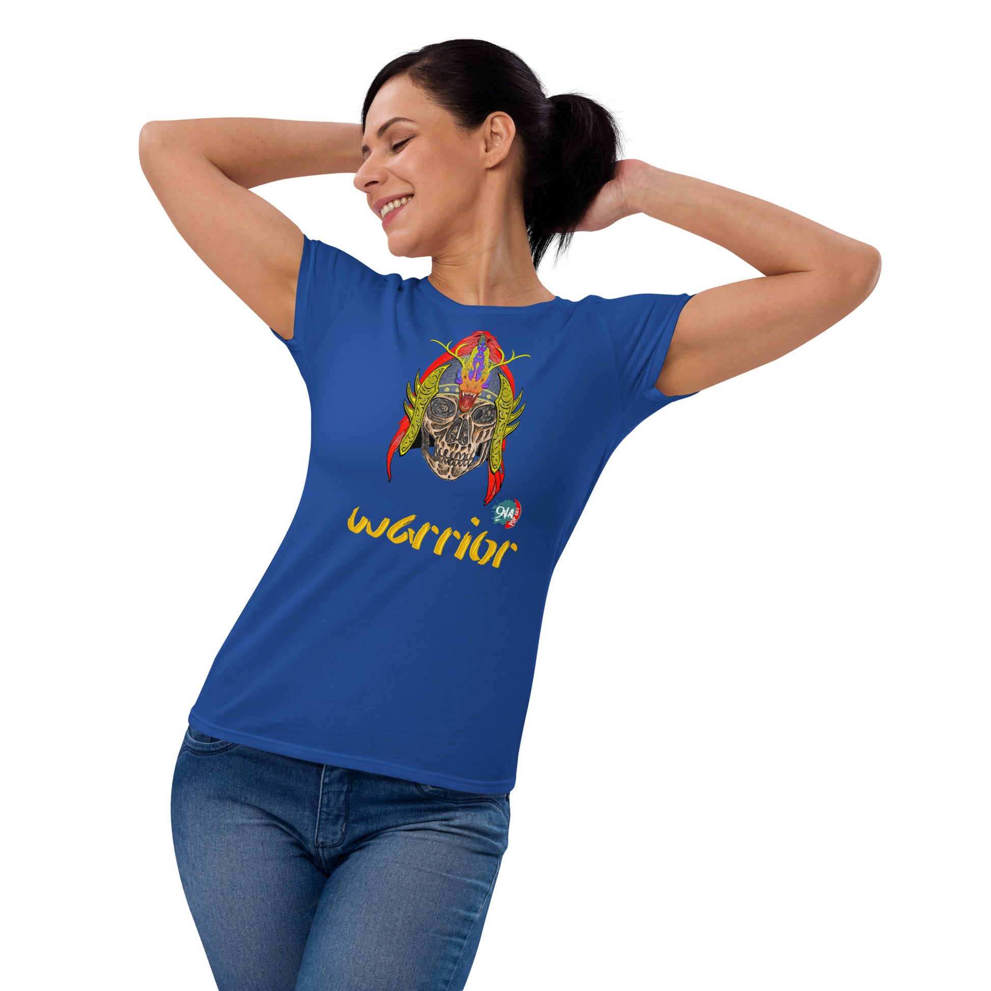 Woman Warrior:  Wushi (Chinese) - 9ja Pop Art Custom T-Shirt/Wearable Art Store