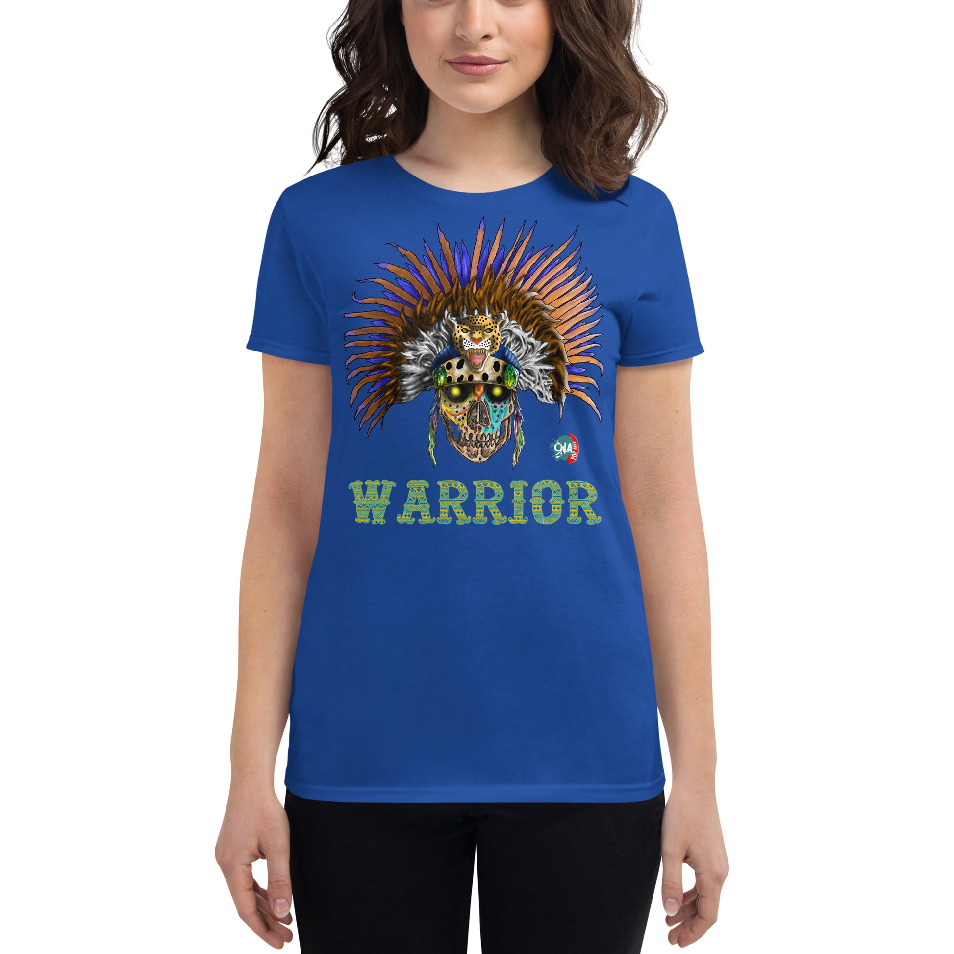 Woman warrior:  Mayan - 9ja Pop Art Custom T-Shirt/Wearable Art Store