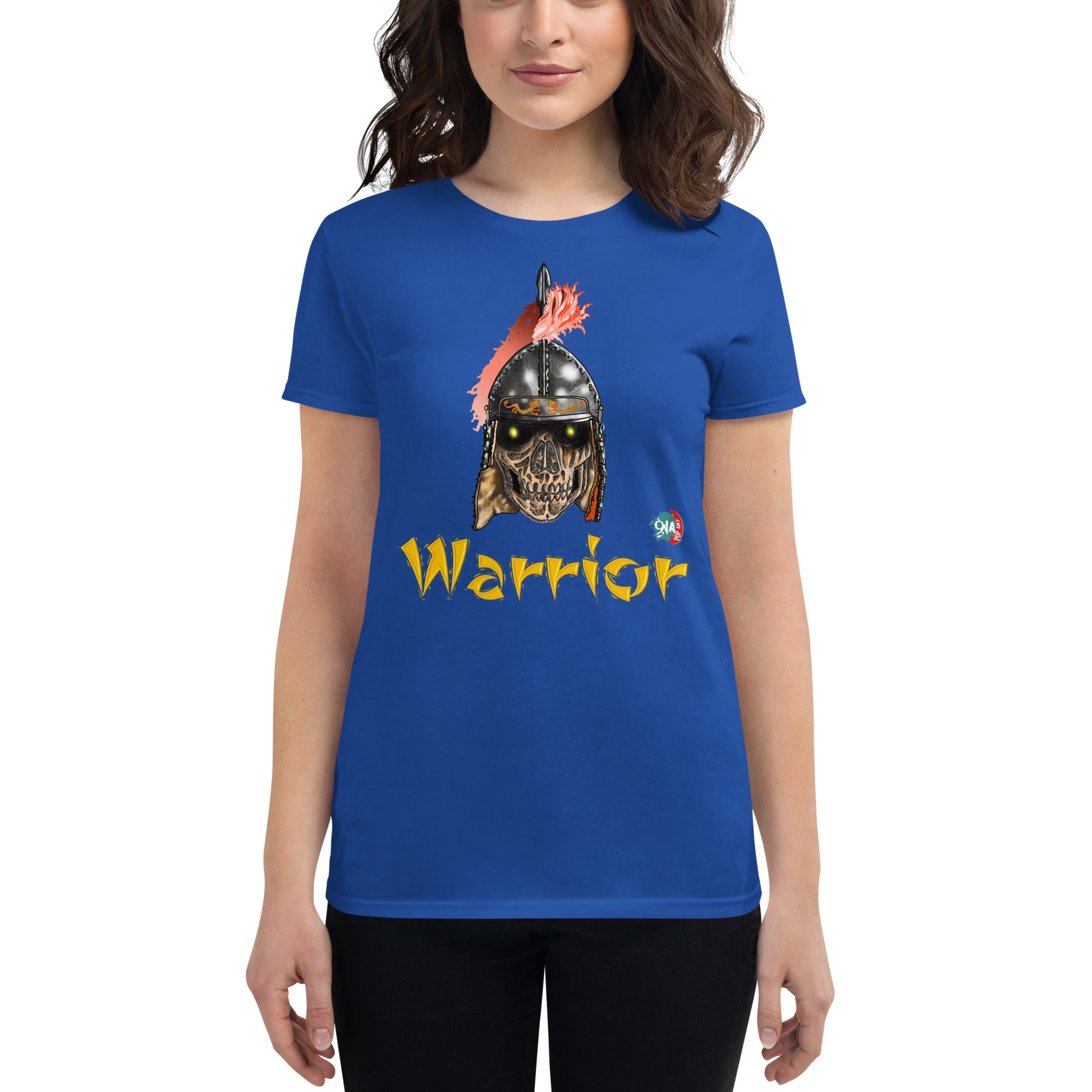 Woman warrior:  Mongol - 9ja Pop Art Custom T-Shirt/Wearable Art Store