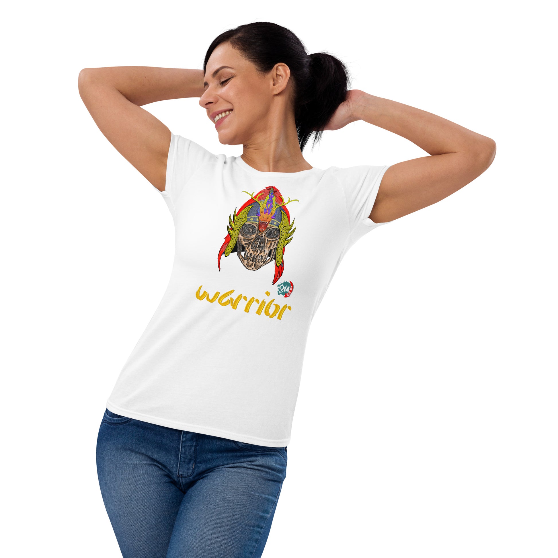 Woman Warrior:  Wushi (Chinese) - 9ja Pop Art Custom T-Shirt/Wearable Art Store