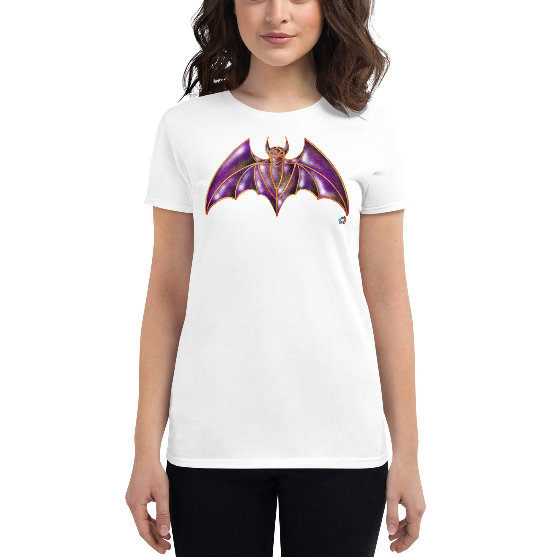 Batgirl Doodle Amethyst - 9ja Pop Art Custom T-Shirt/Wearable Art Store