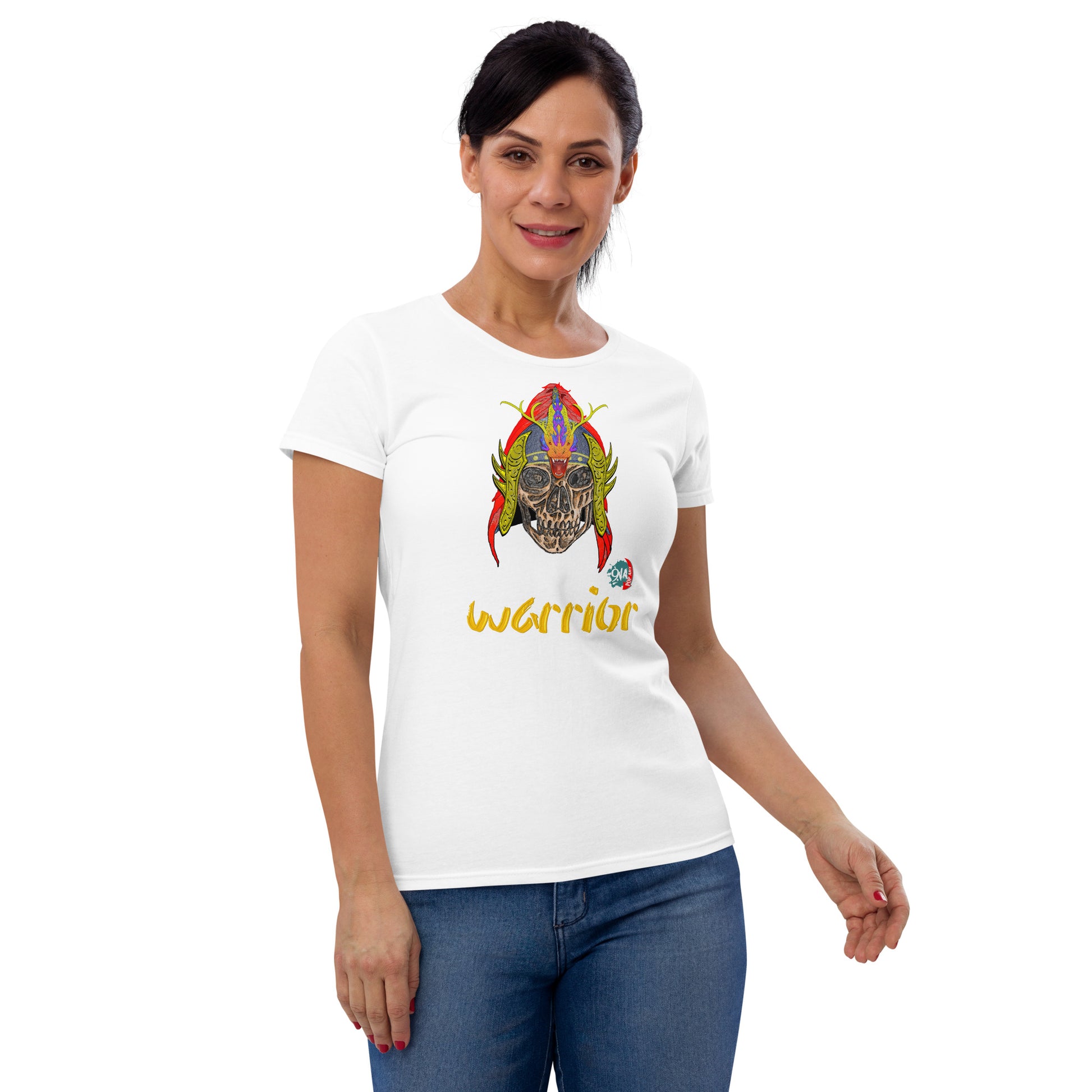 Woman Warrior:  Wushi (Chinese) - 9ja Pop Art Custom T-Shirt/Wearable Art Store