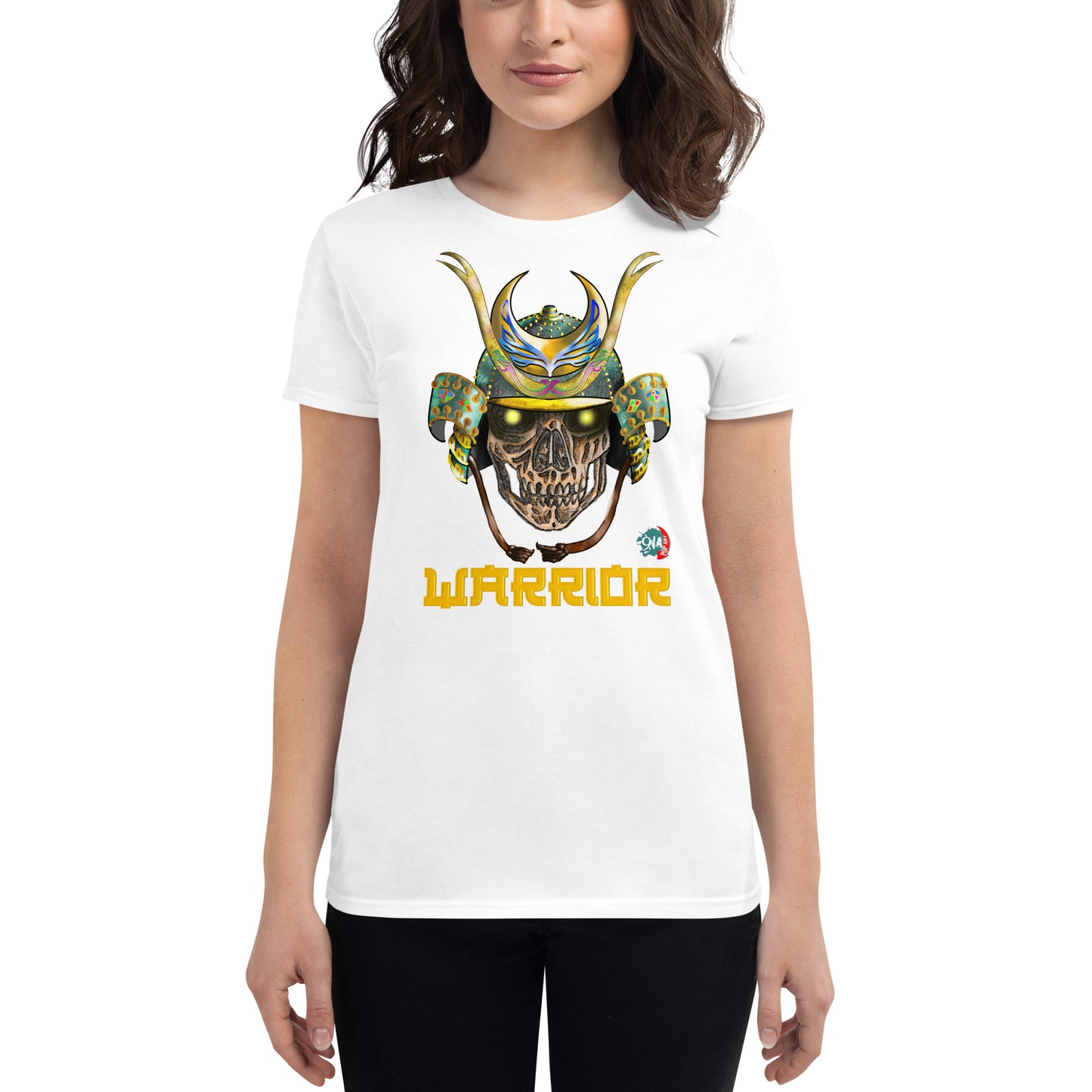 Women's graphic Warrior t-shirt:  Samurai