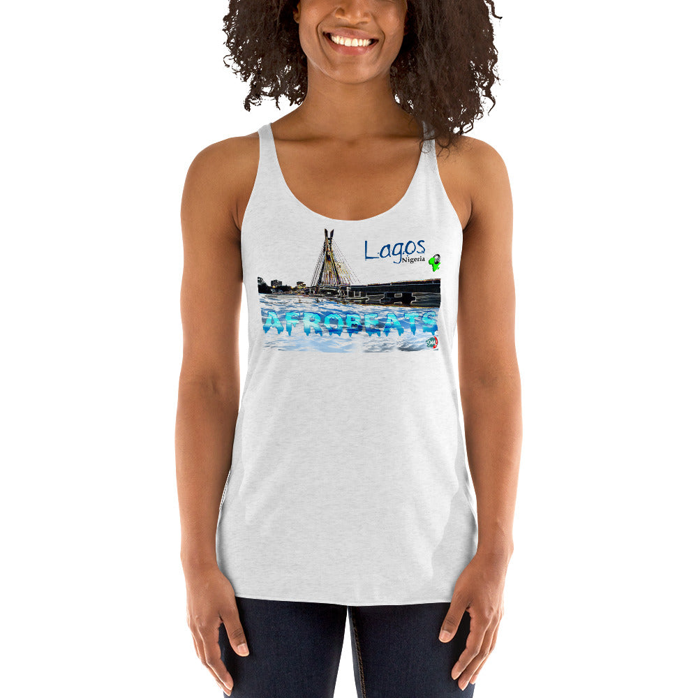 Women's "Lagos Skyline" Afrobeats Tank Top