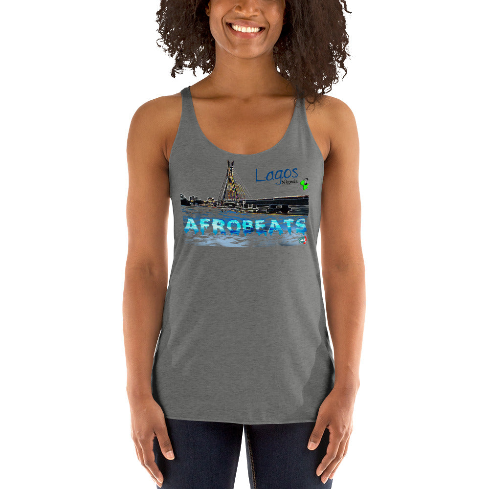 Women's "Lagos Skyline" Afrobeats Tank Top